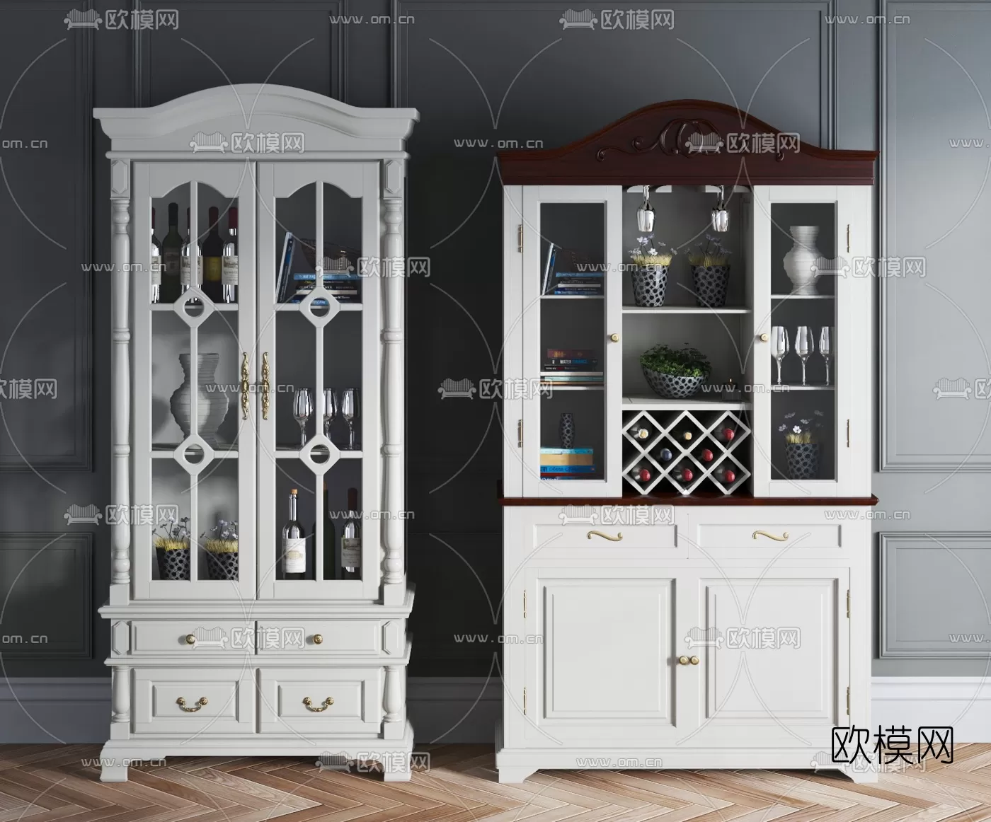 CLASSIC – CARBINET – 3DMODELS – 007 CLASSIC – CARBINET – 3DMODELS – 007