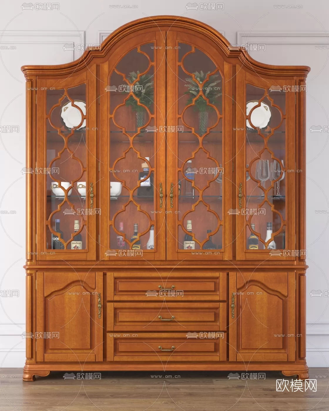 CLASSIC – CARBINET – 3DMODELS – 012 CLASSIC – CARBINET – 3DMODELS – 012