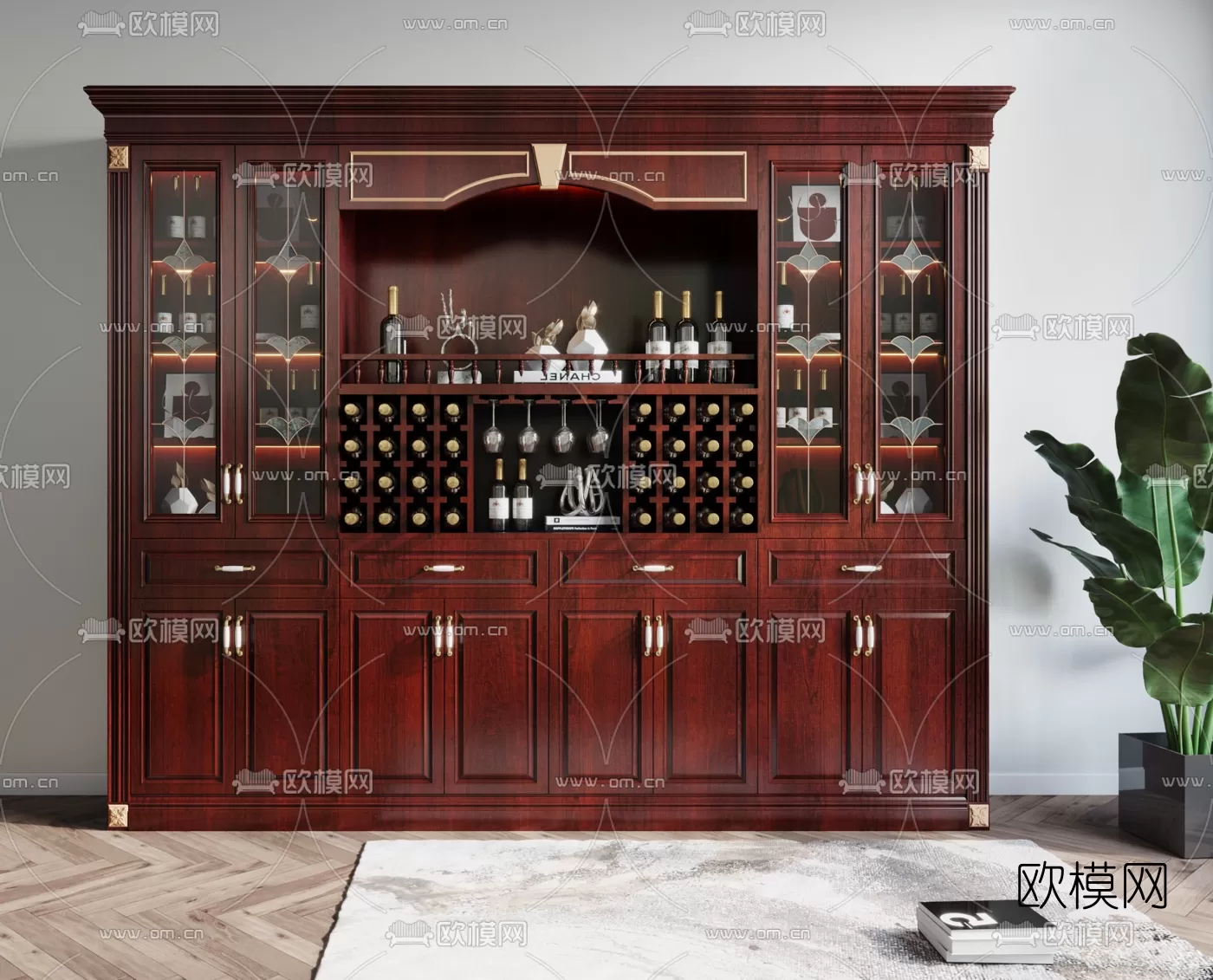 CLASSIC – CARBINET – 3DMODELS – 026 CLASSIC – CARBINET – 3DMODELS – 026