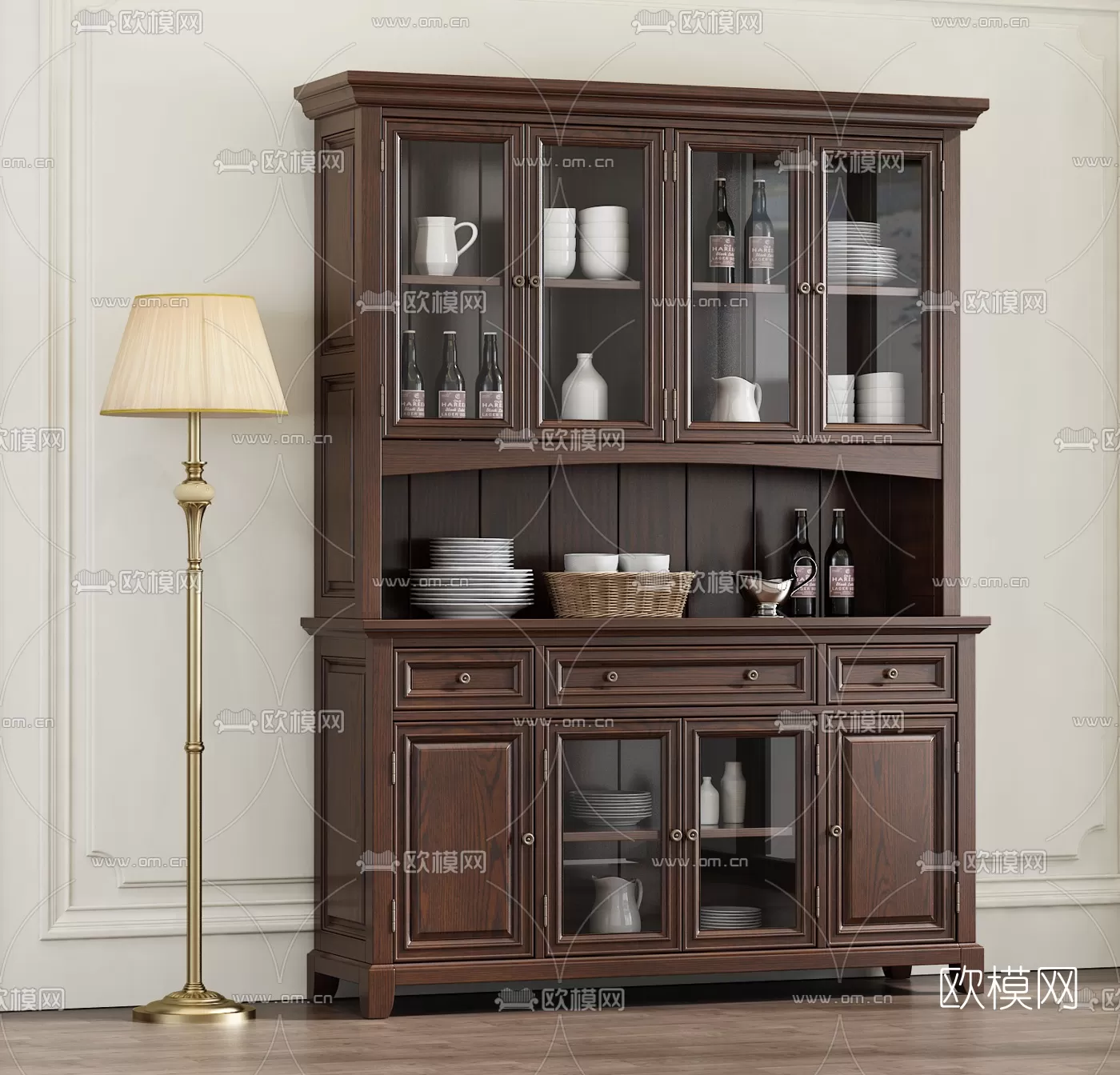 CLASSIC – CARBINET – 3DMODELS – 028 CLASSIC – CARBINET – 3DMODELS – 028