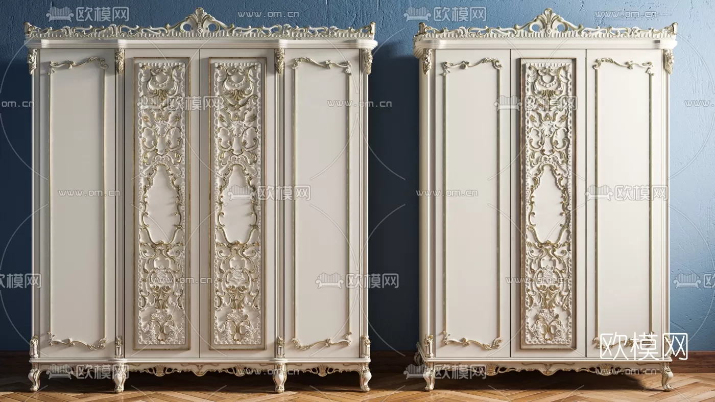 CLASSIC – CARBINET – 3DMODELS – 031 CLASSIC – CARBINET – 3DMODELS – 031