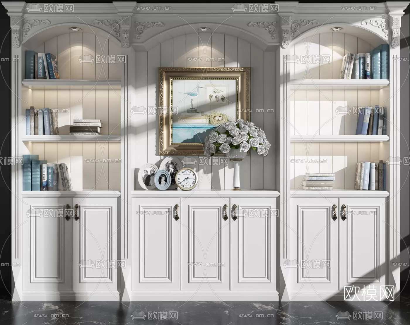 CLASSIC – CARBINET – 3DMODELS – 038 CLASSIC – CARBINET – 3DMODELS – 038