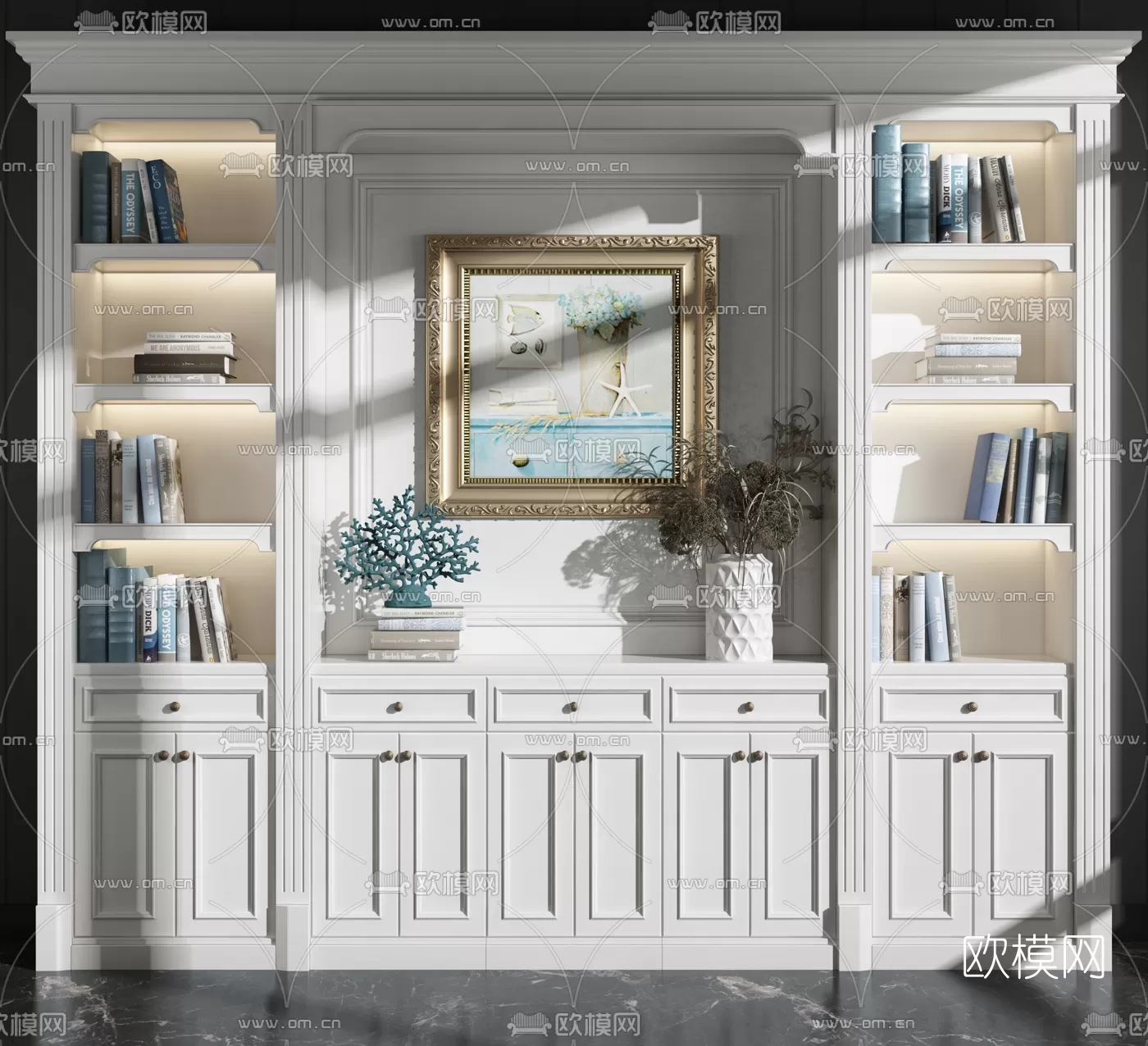 CLASSIC – CARBINET – 3DMODELS – 039 CLASSIC – CARBINET – 3DMODELS – 039