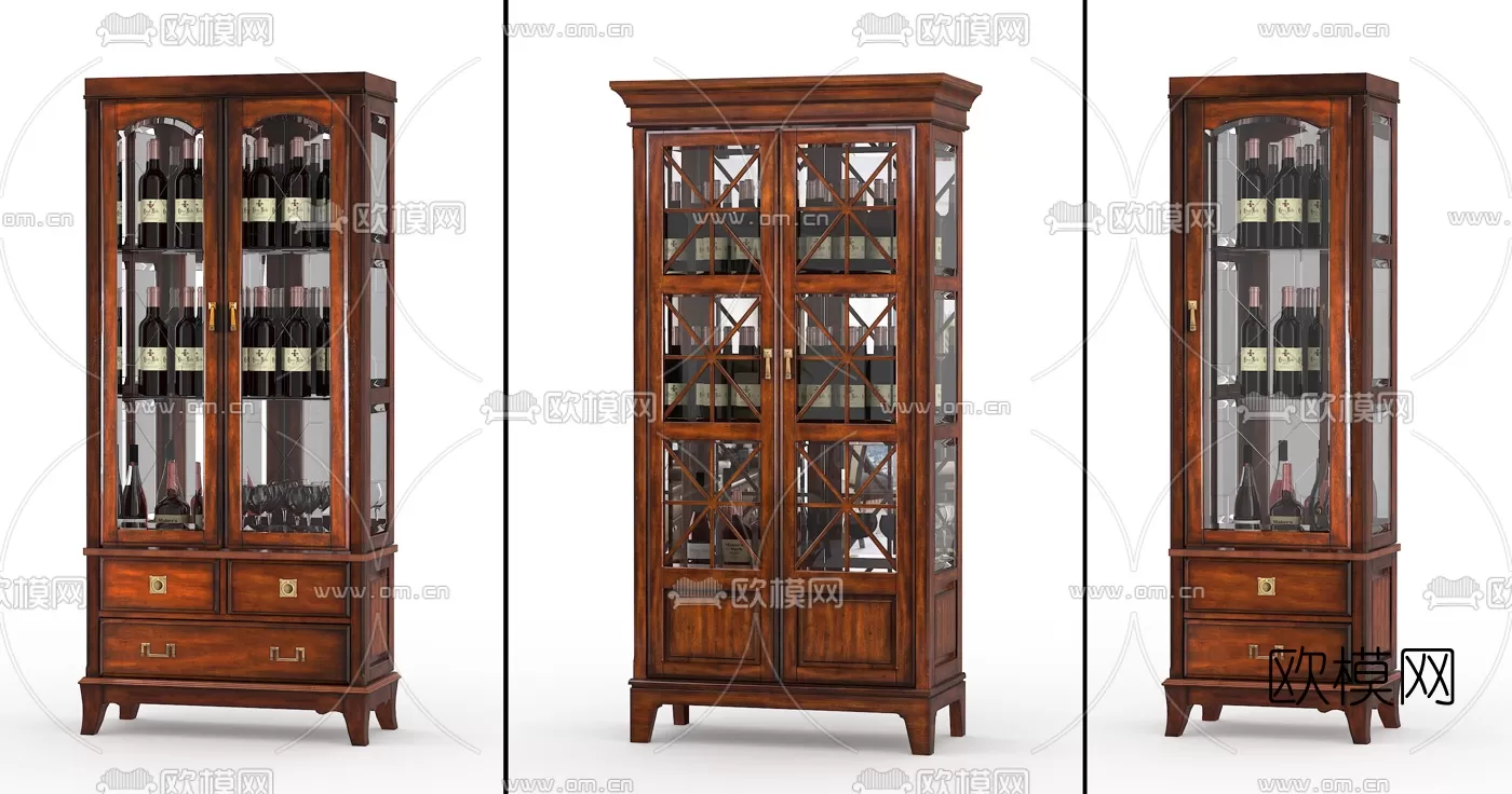 CLASSIC – CARBINET – 3DMODELS – 040 CLASSIC – CARBINET – 3DMODELS – 040