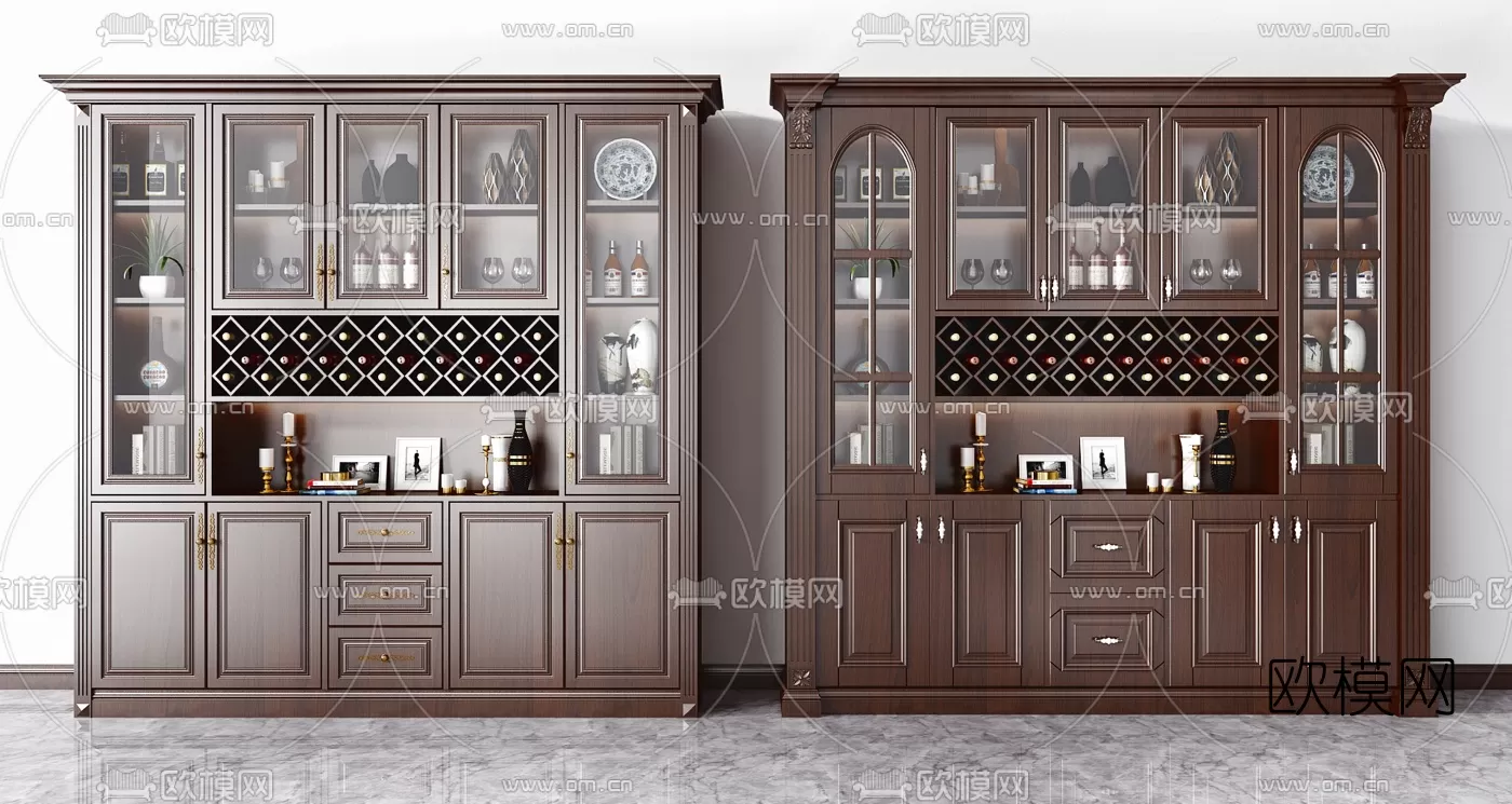 CLASSIC – CARBINET – 3DMODELS – 042 CLASSIC – CARBINET – 3DMODELS – 042