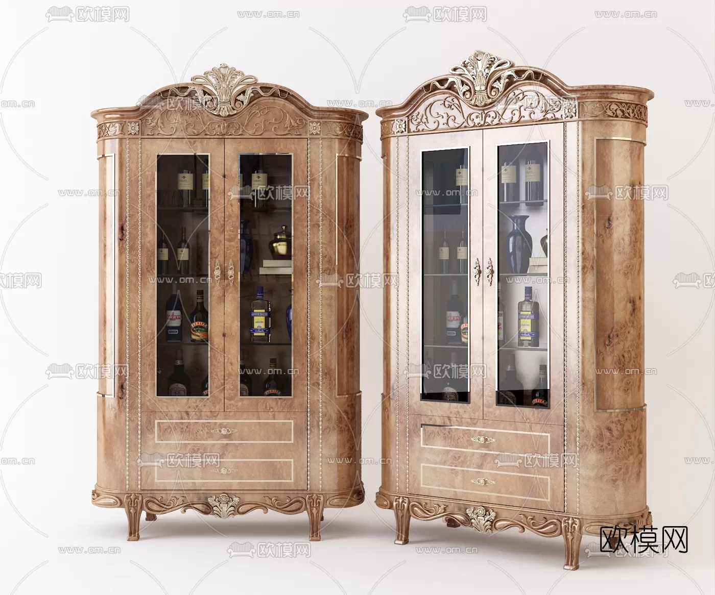 CLASSIC – CARBINET – 3DMODELS – 055 CLASSIC – CARBINET – 3DMODELS – 055