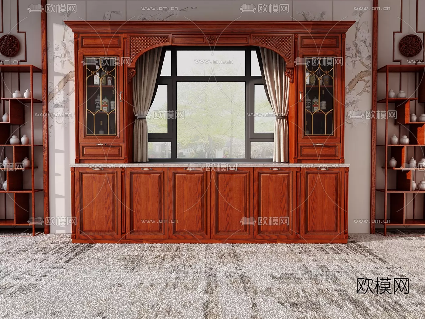 CLASSIC – CARBINET – 3DMODELS – 059 CLASSIC – CARBINET – 3DMODELS – 059