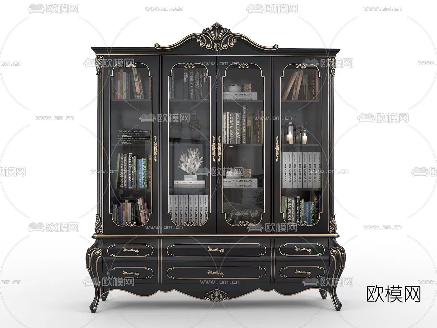 CLASSIC – CARBINET – 3DMODELS – 062 CLASSIC – CARBINET – 3DMODELS – 062