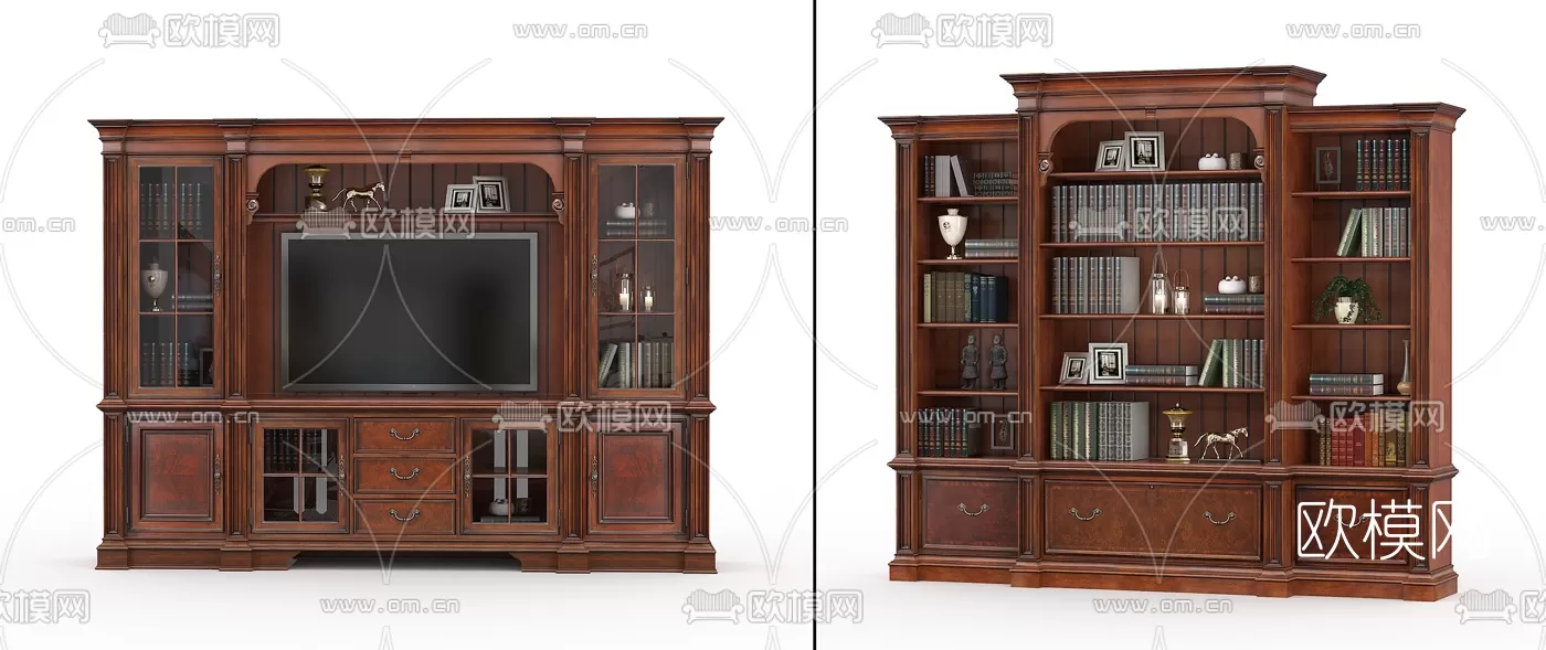 CLASSIC – CARBINET – 3DMODELS – 067 CLASSIC – CARBINET – 3DMODELS – 067