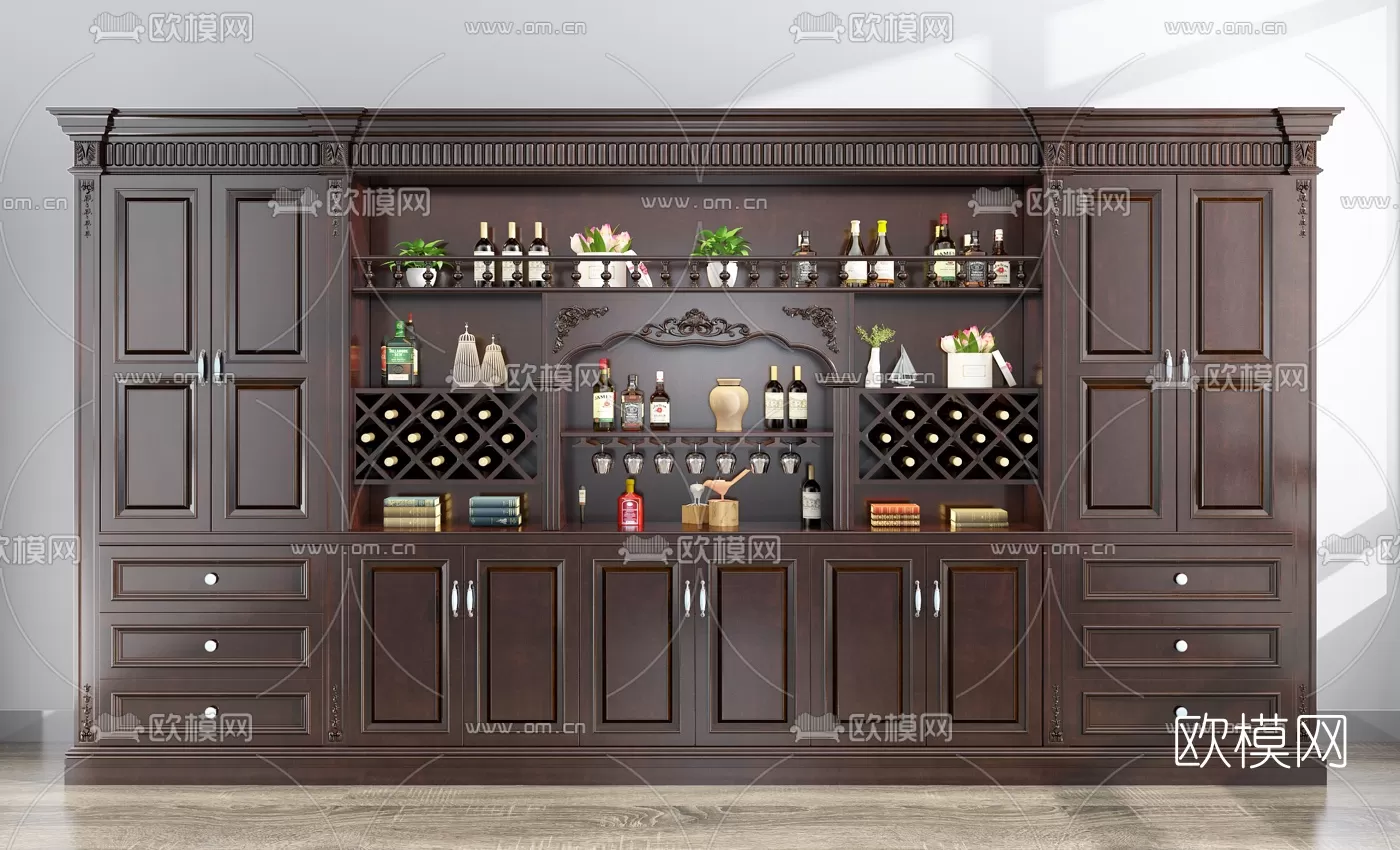 CLASSIC – CARBINET – 3DMODELS – 080