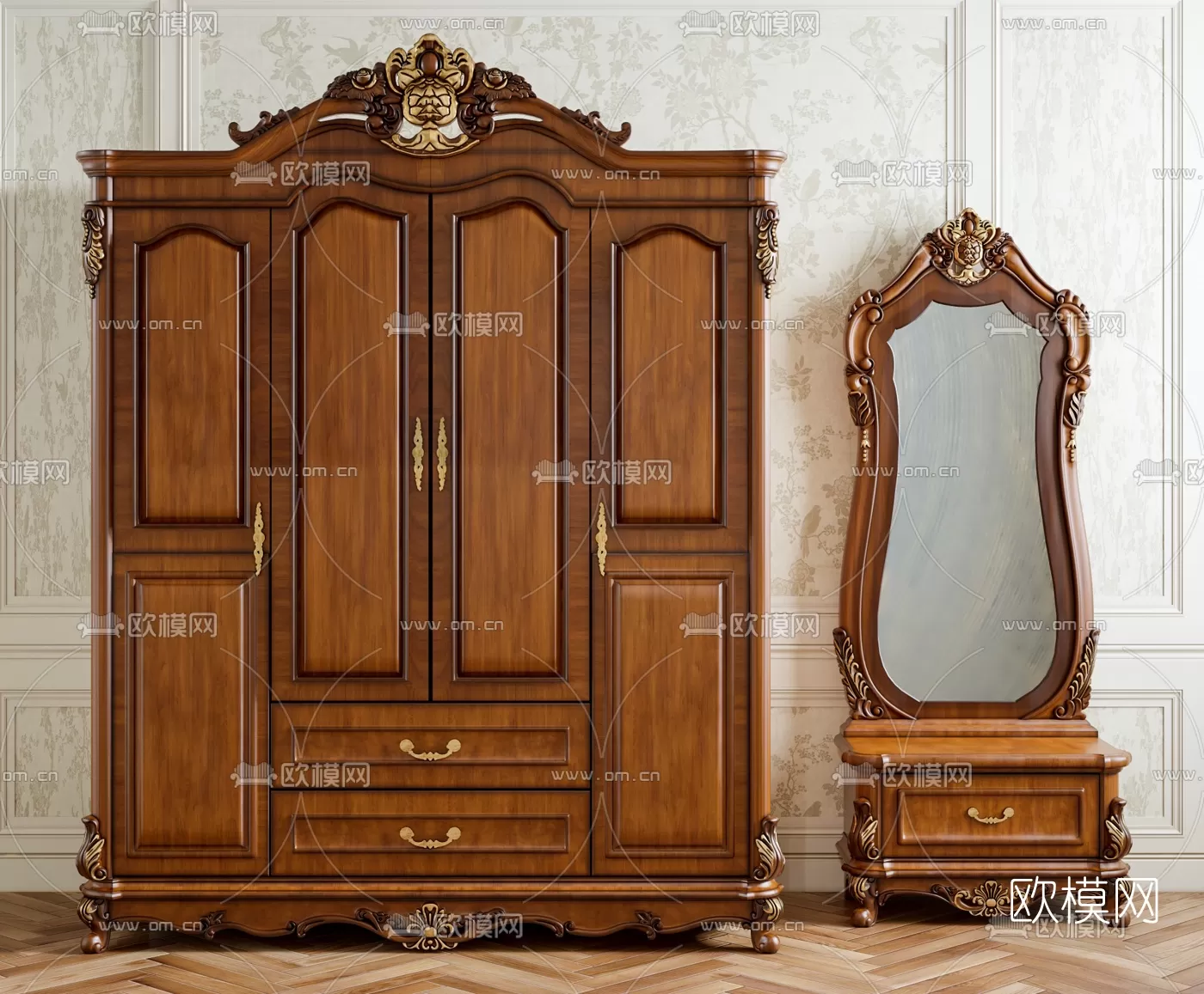 CLASSIC – CARBINET – 3DMODELS – 085