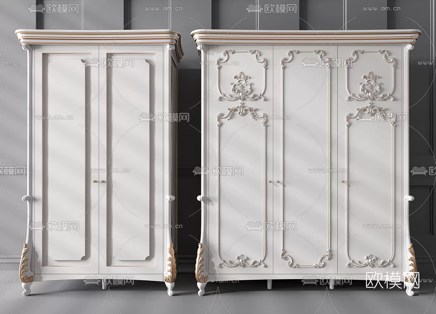 CLASSIC – CARBINET – 3DMODELS – 086