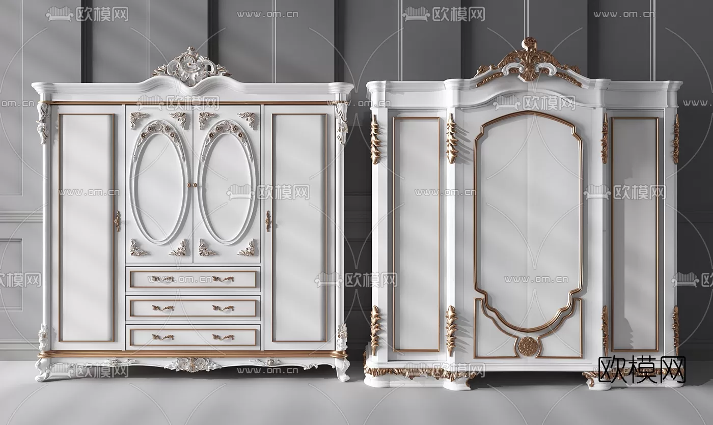 CLASSIC – CARBINET – 3DMODELS – 087