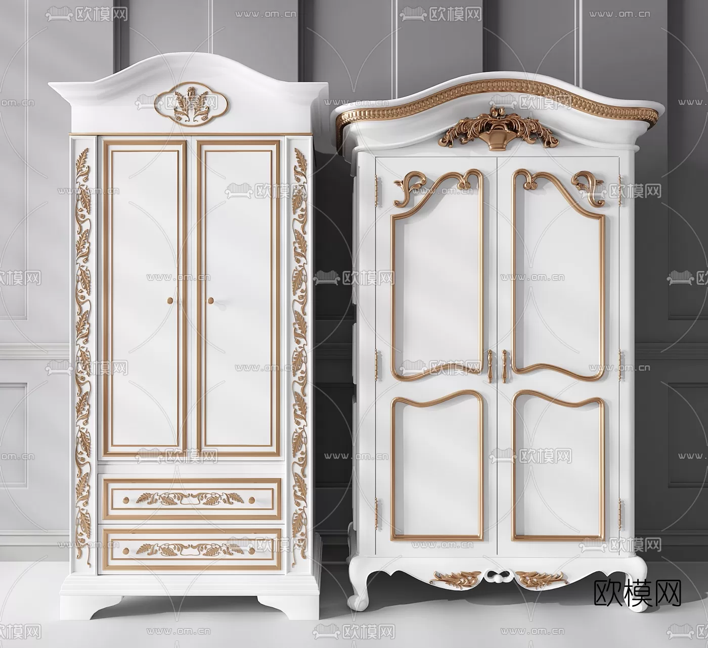 CLASSIC – CARBINET – 3DMODELS – 088