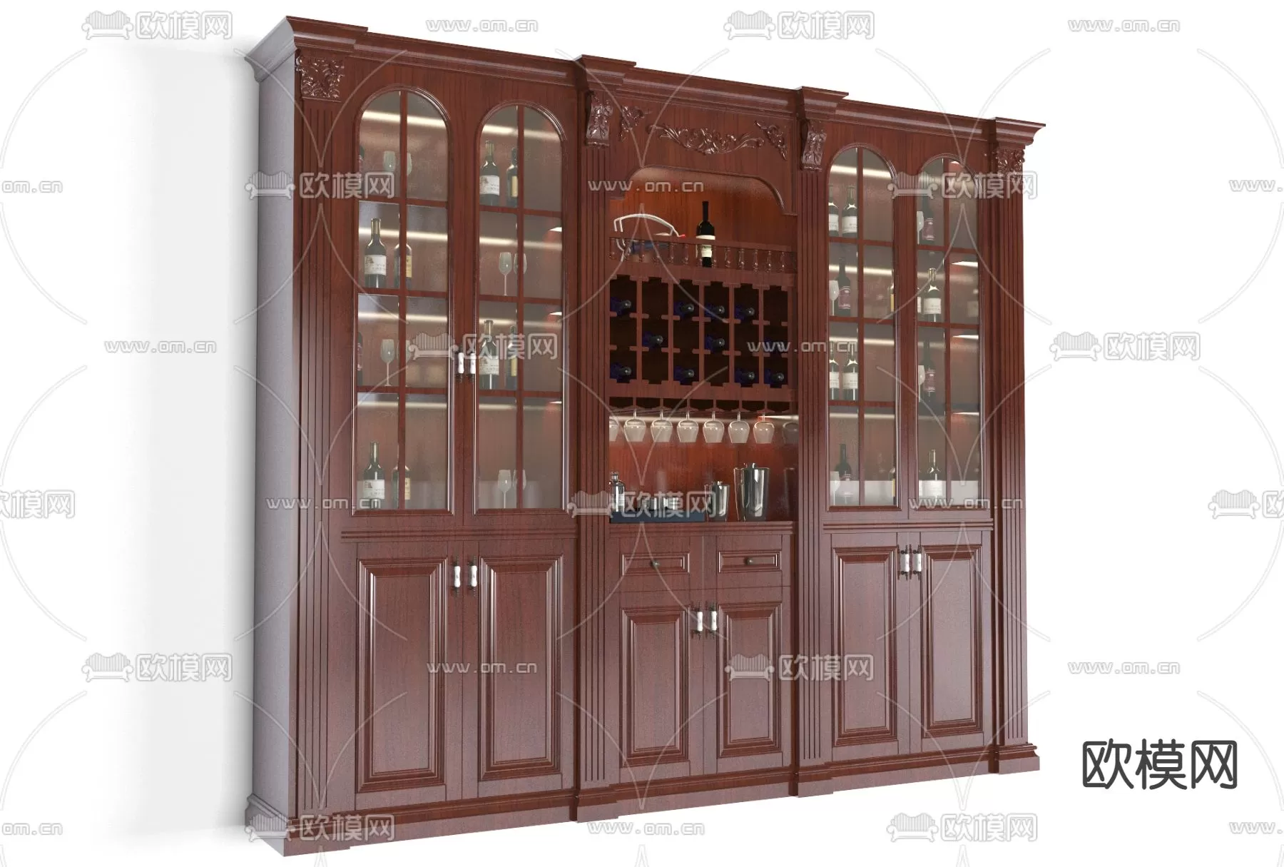 CLASSIC – CARBINET – 3DMODELS – 093