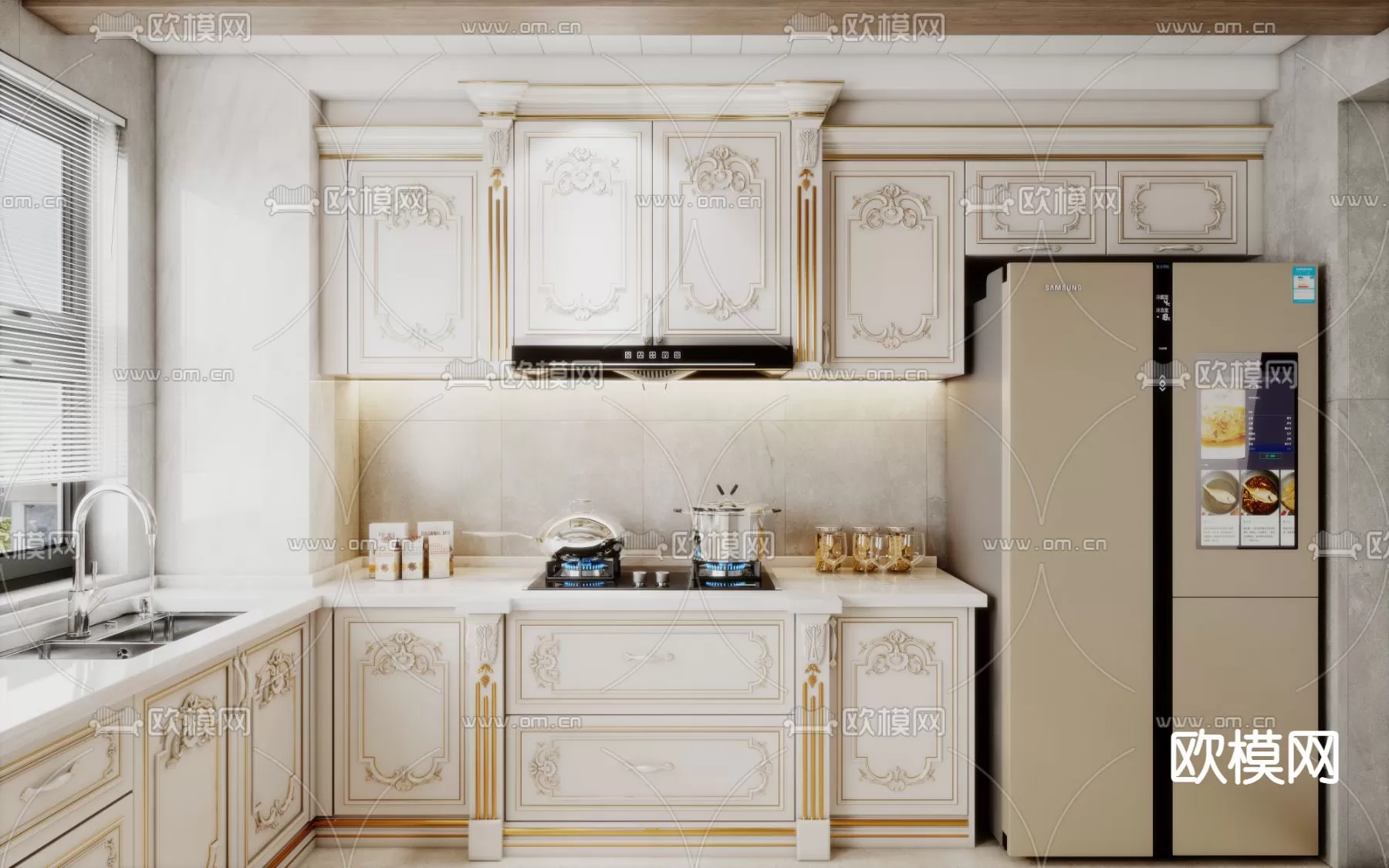 CLASSIC – CARBINET – 3DMODELS – 095