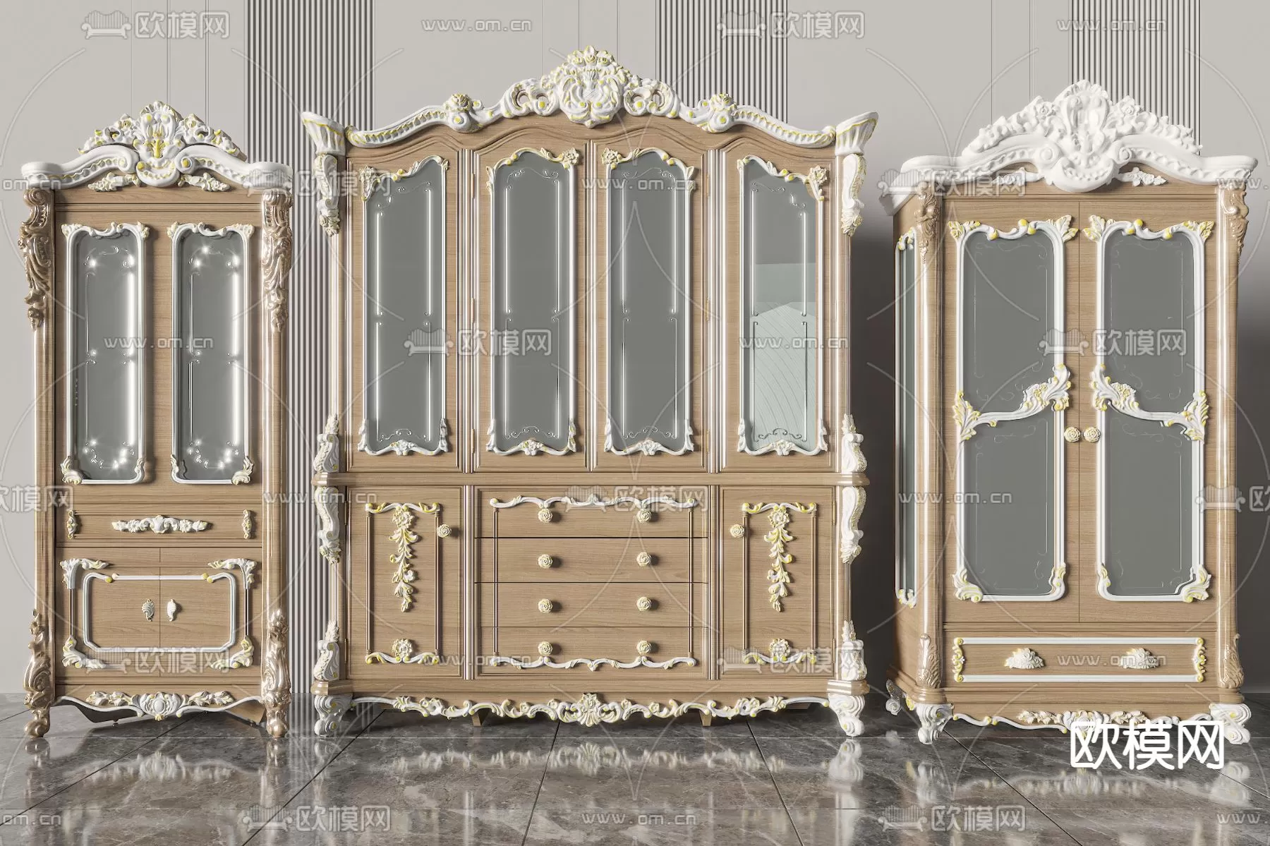 CLASSIC – CARBINET – 3DMODELS – 103