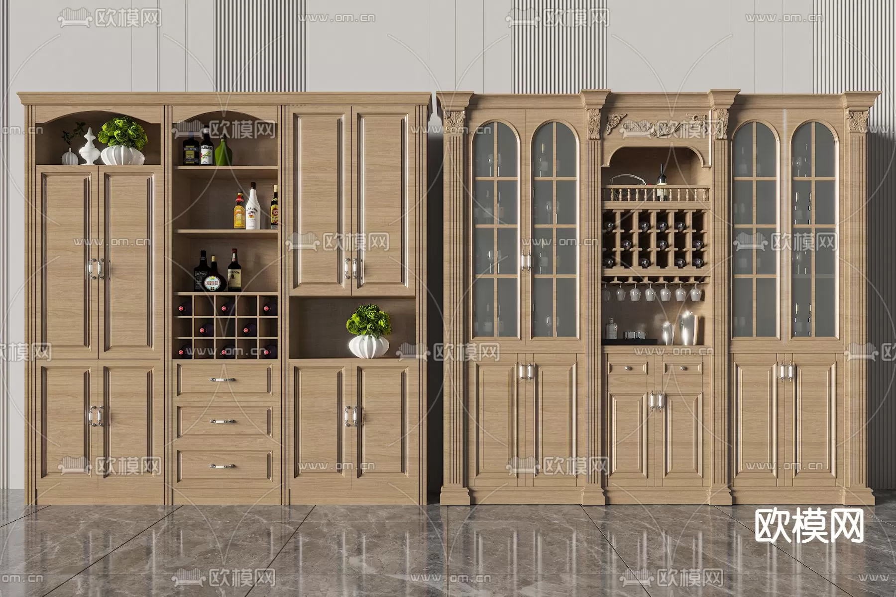 CLASSIC – CARBINET – 3DMODELS – 104