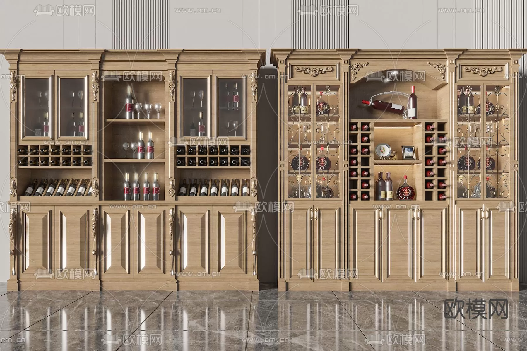 CLASSIC – CARBINET – 3DMODELS – 105