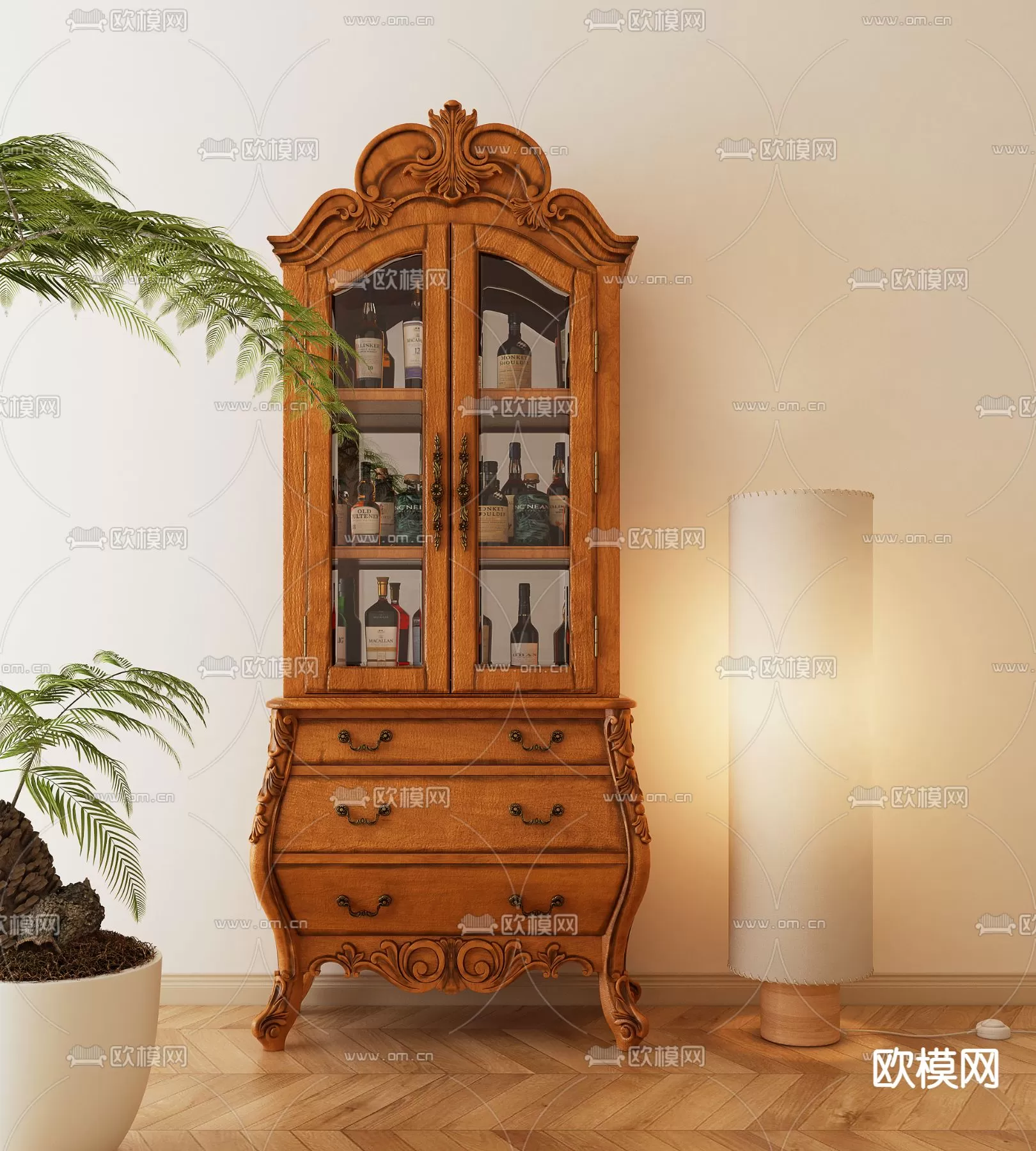 CLASSIC – CARBINET – 3DMODELS – 107