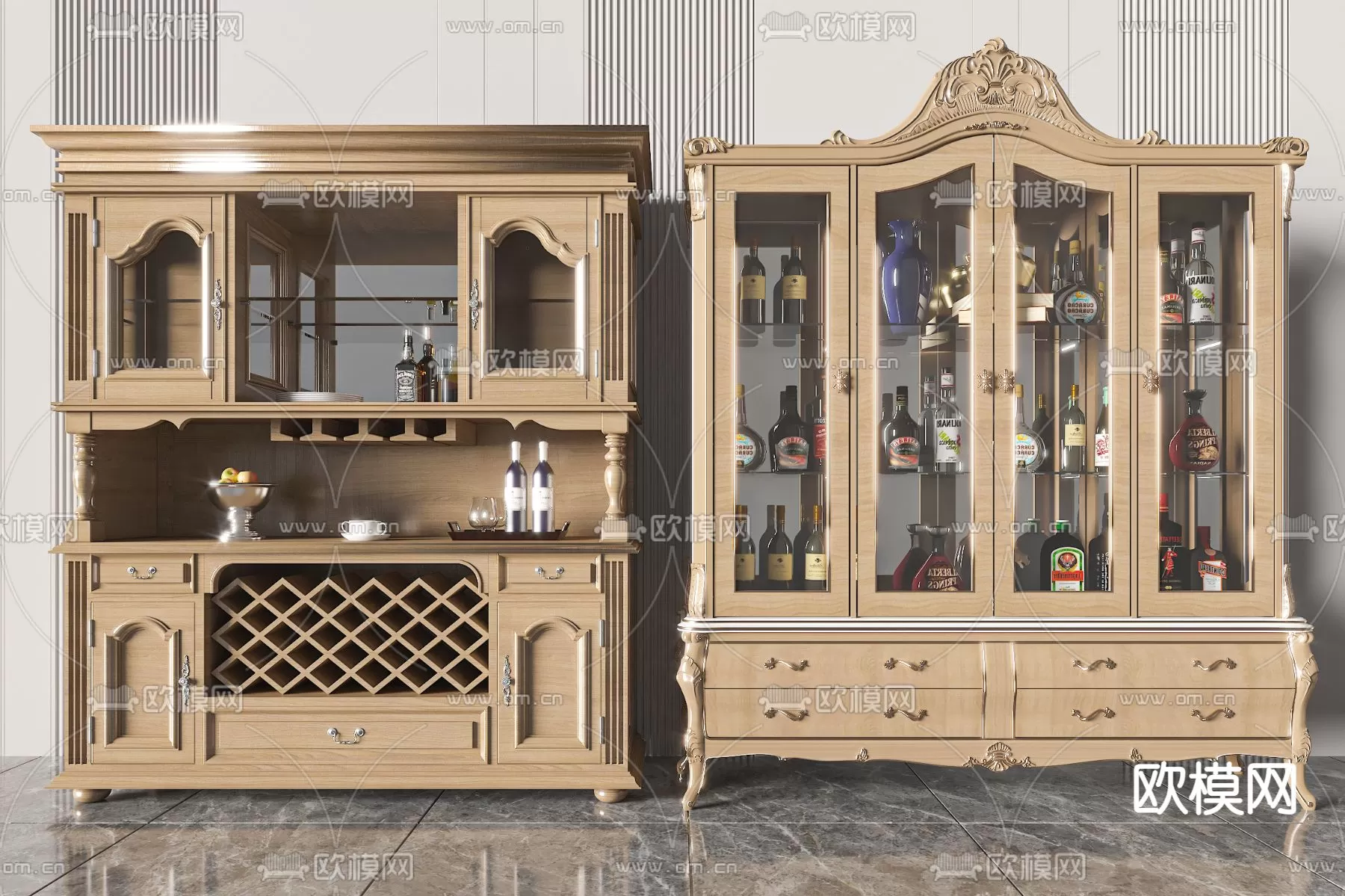 CLASSIC – CARBINET – 3DMODELS – 109