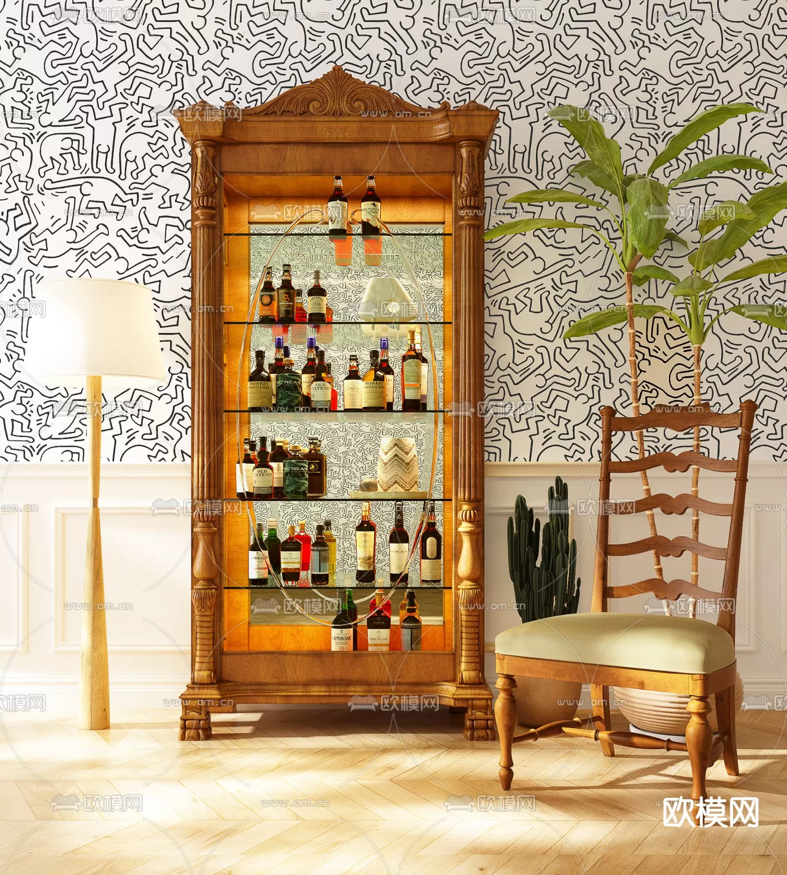 CLASSIC – CARBINET – 3DMODELS – 110