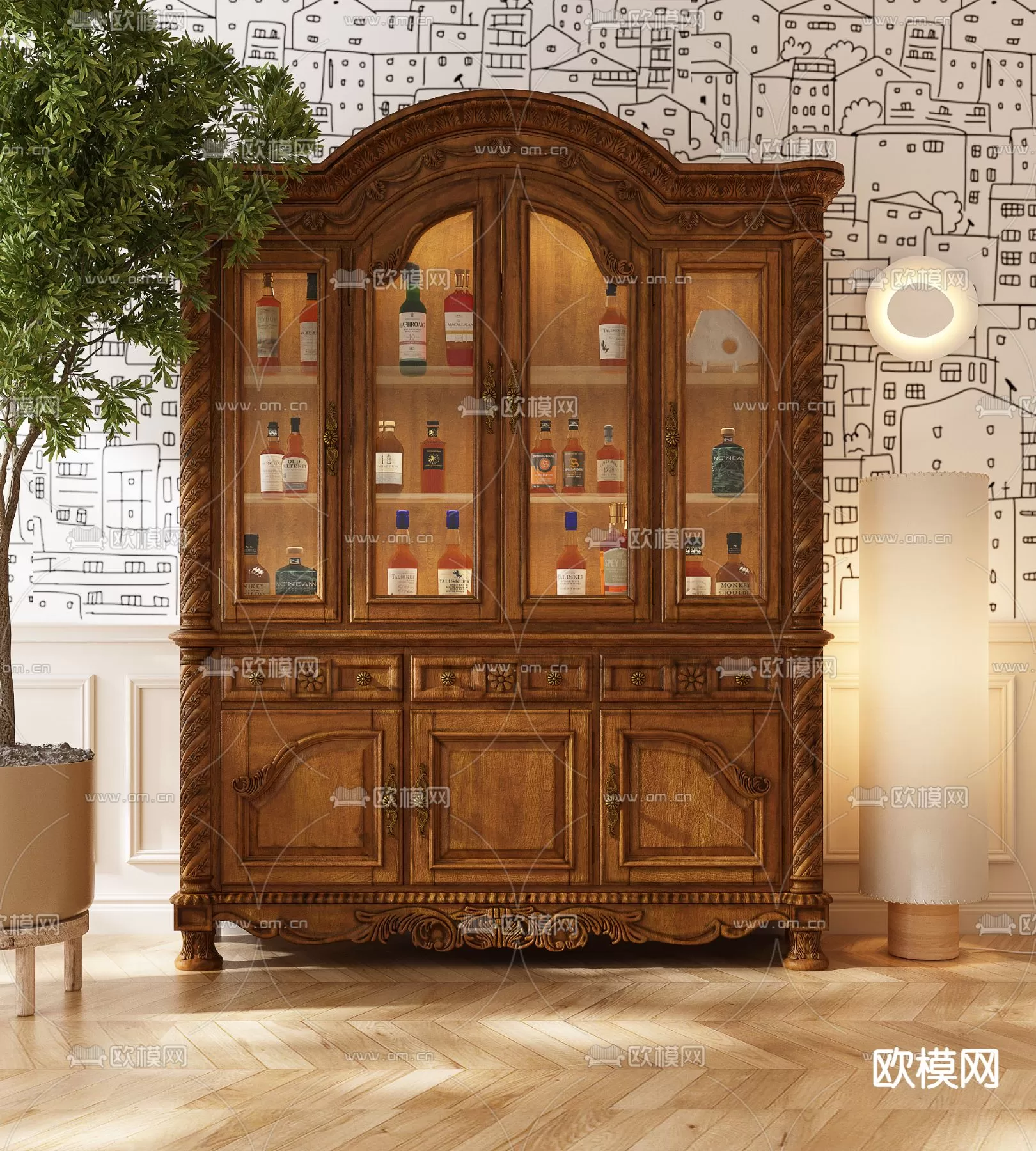 CLASSIC – CARBINET – 3DMODELS – 111