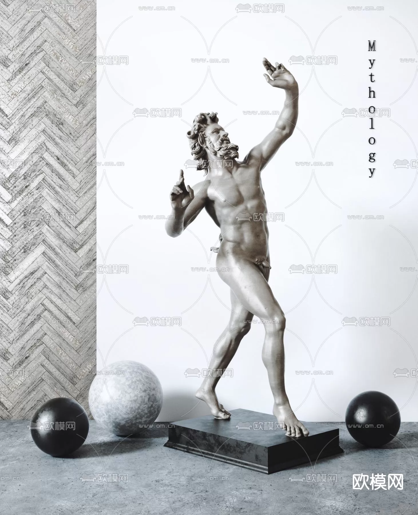 CLASSIC – STATUE 3DMODEL – 004