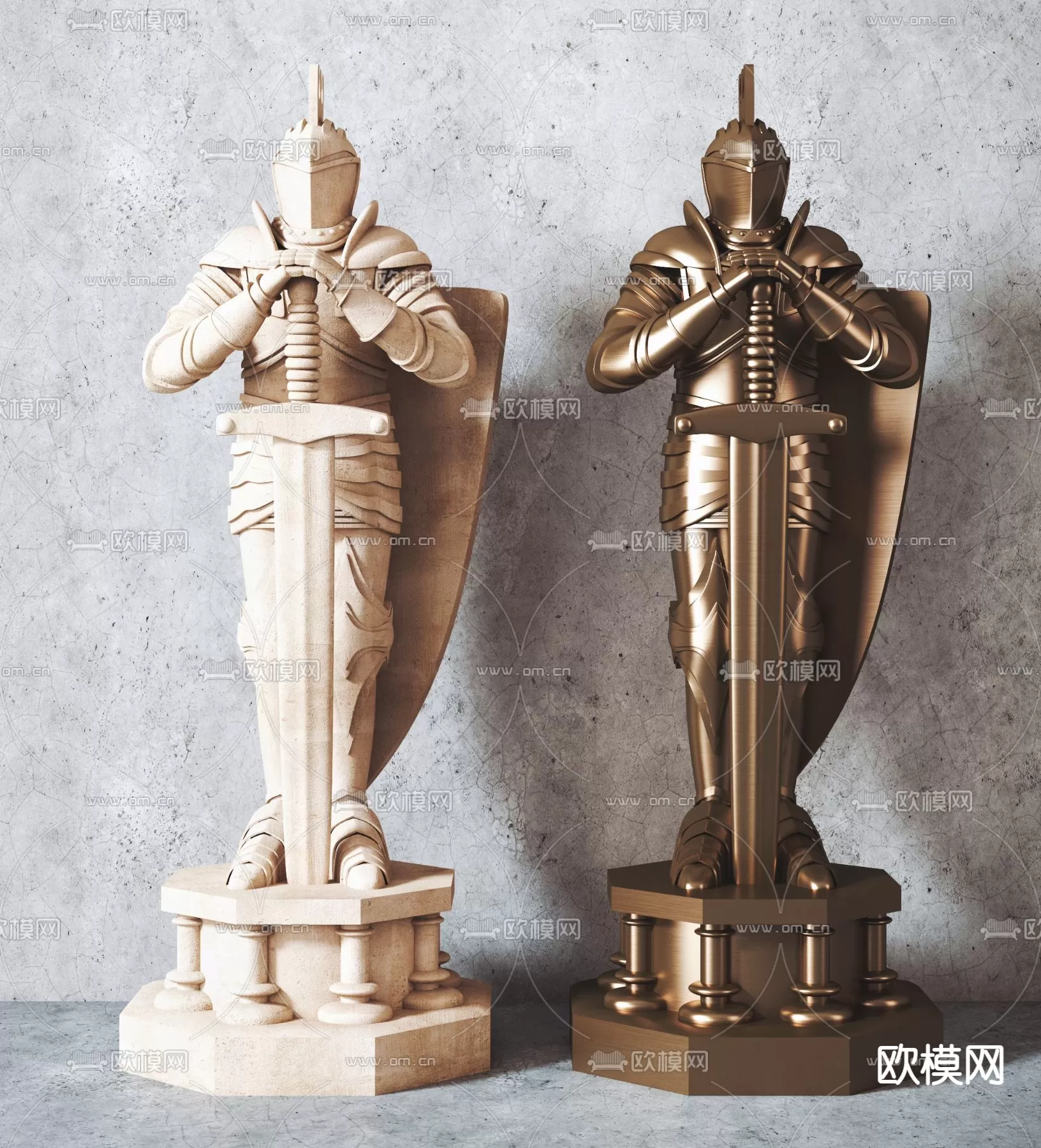 CLASSIC – STATUE 3DMODEL – 005