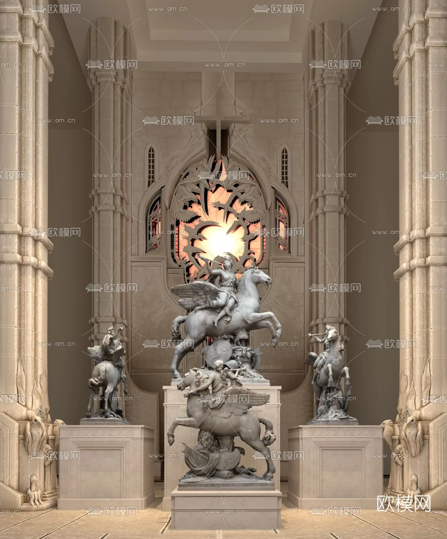 CLASSIC – STATUE 3DMODEL – 006