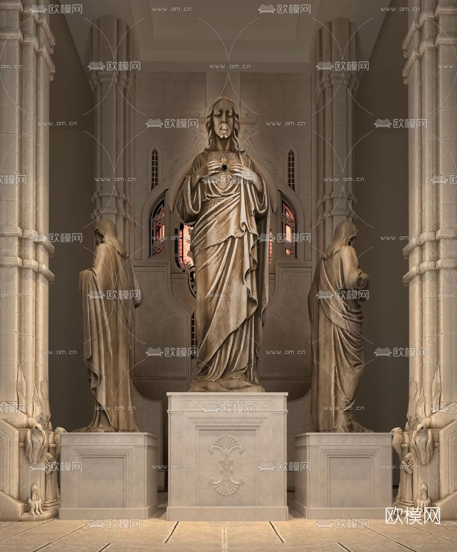 CLASSIC – STATUE 3DMODEL – 008