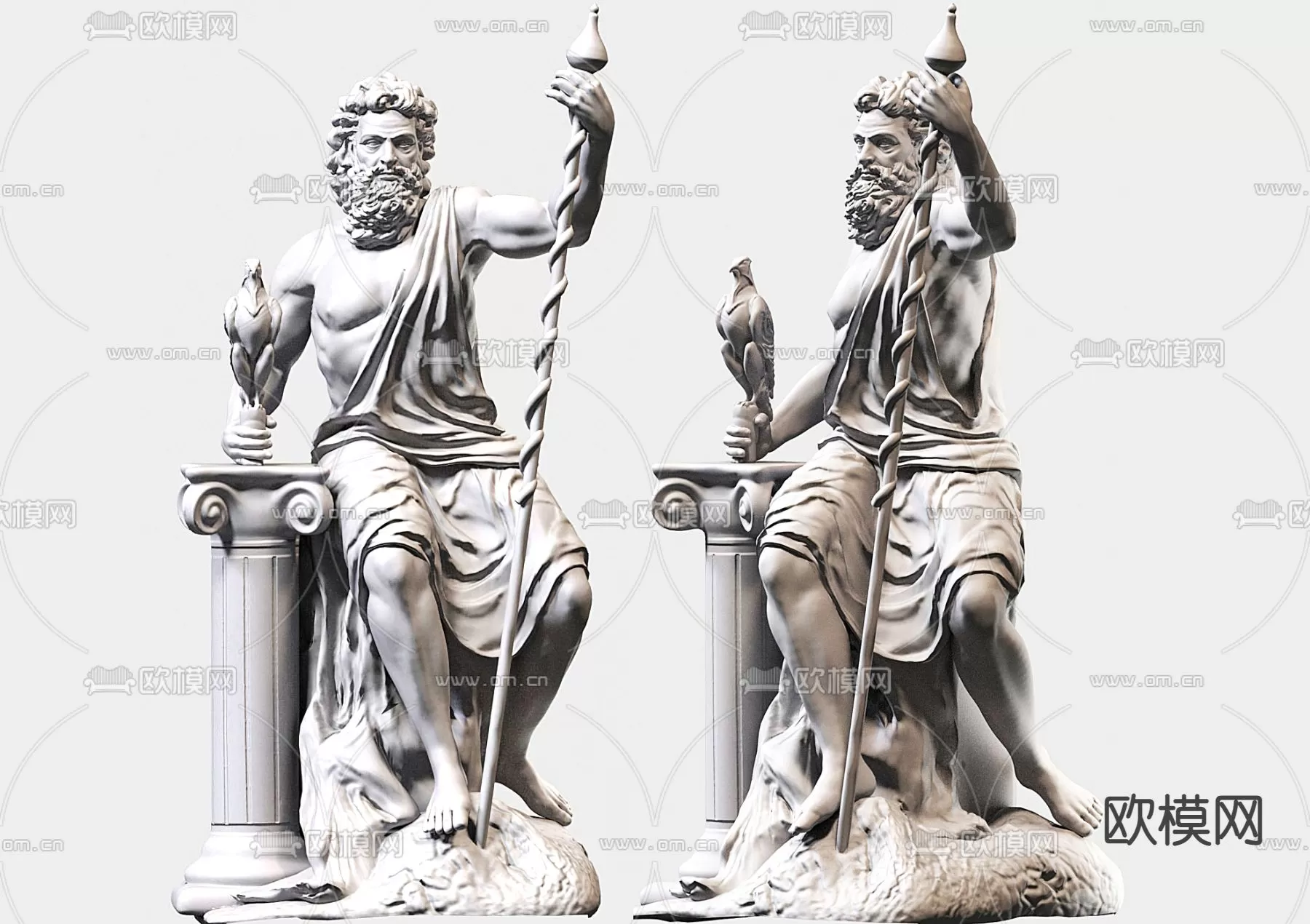 CLASSIC – STATUE 3DMODEL – 010
