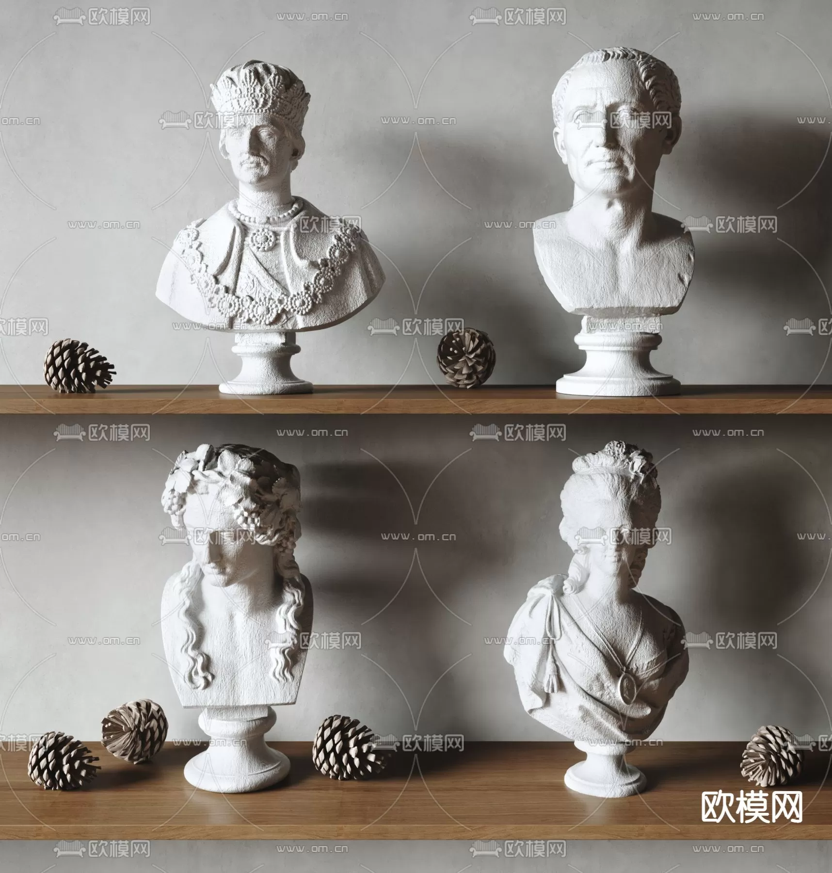 CLASSIC – STATUE 3DMODEL – 012