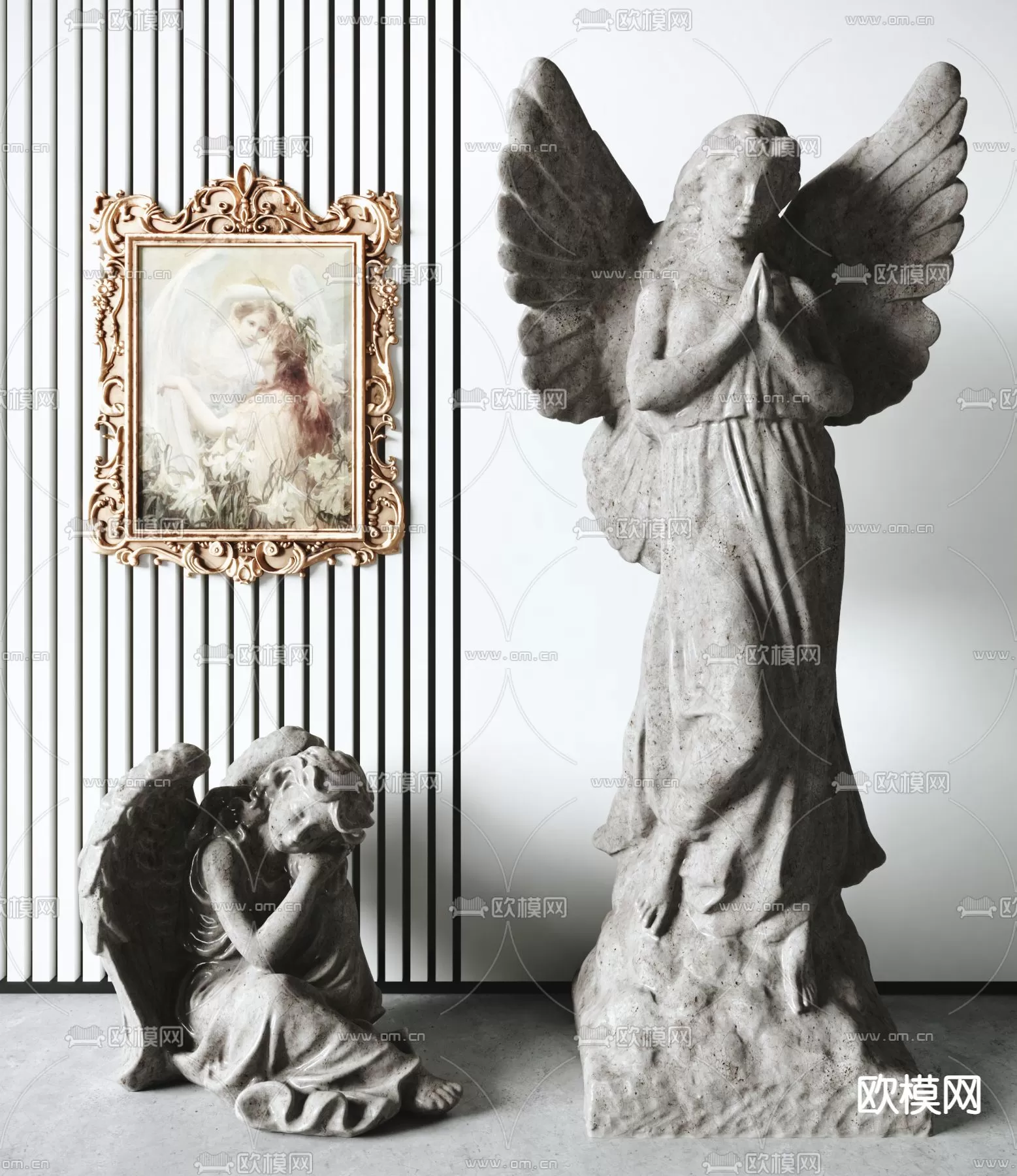 CLASSIC – STATUE 3DMODEL – 015