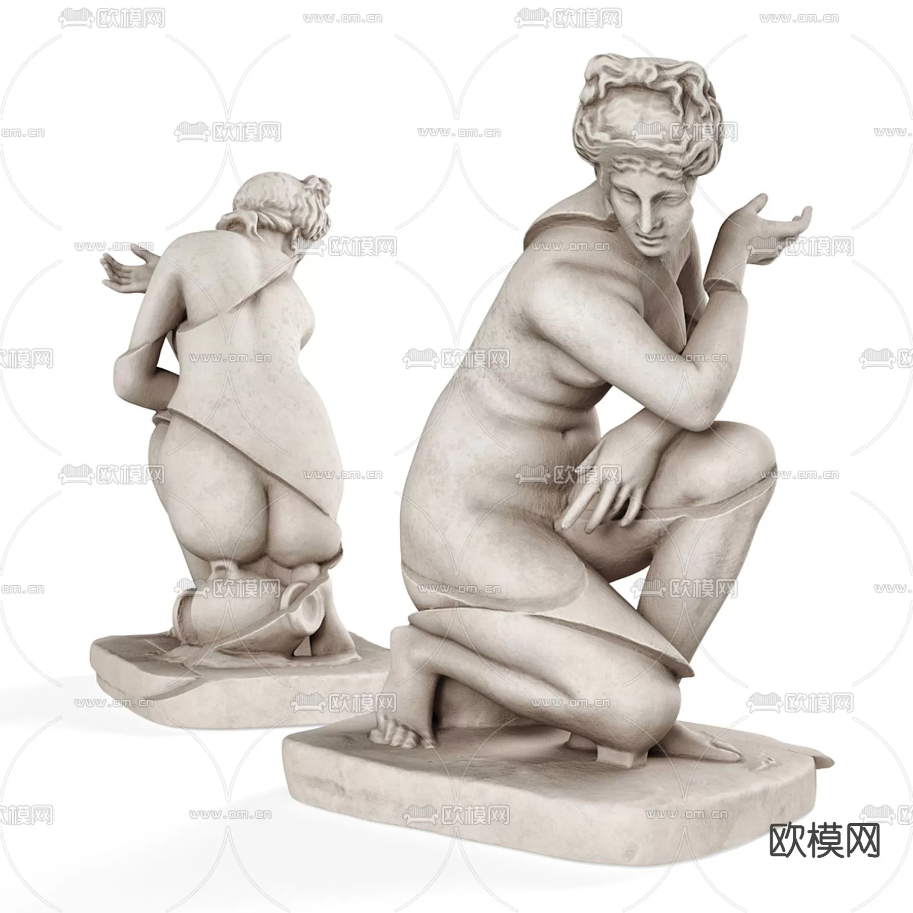 CLASSIC – STATUE 3DMODEL – 021