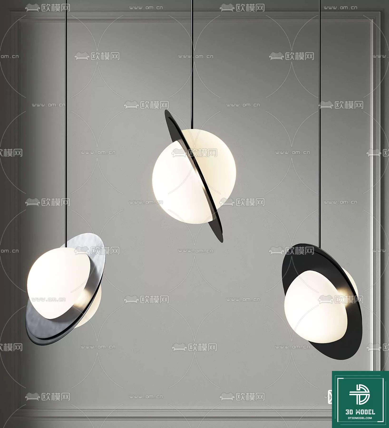 CEILING LIGHT – 3DS MODELS – 006