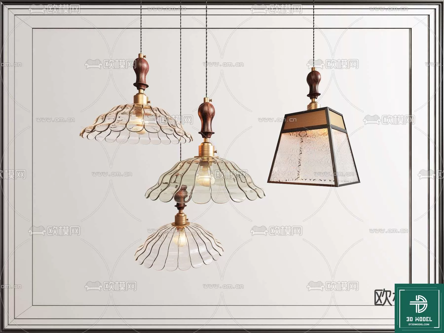 CEILING LIGHT – 3DS MODELS – 009