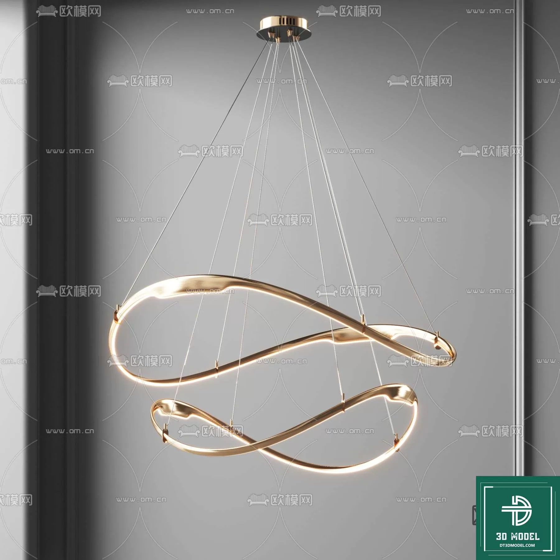 CEILING LIGHT – 3DS MODELS – 011
