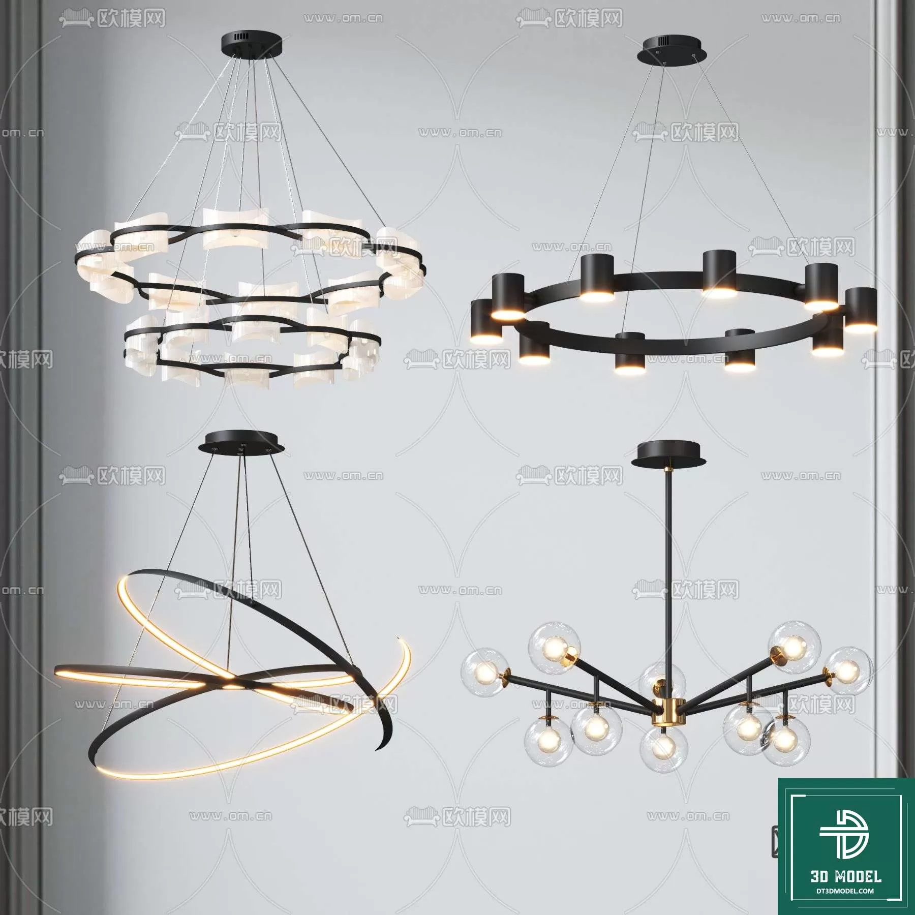 CEILING LIGHT – 3DS MODELS – 014