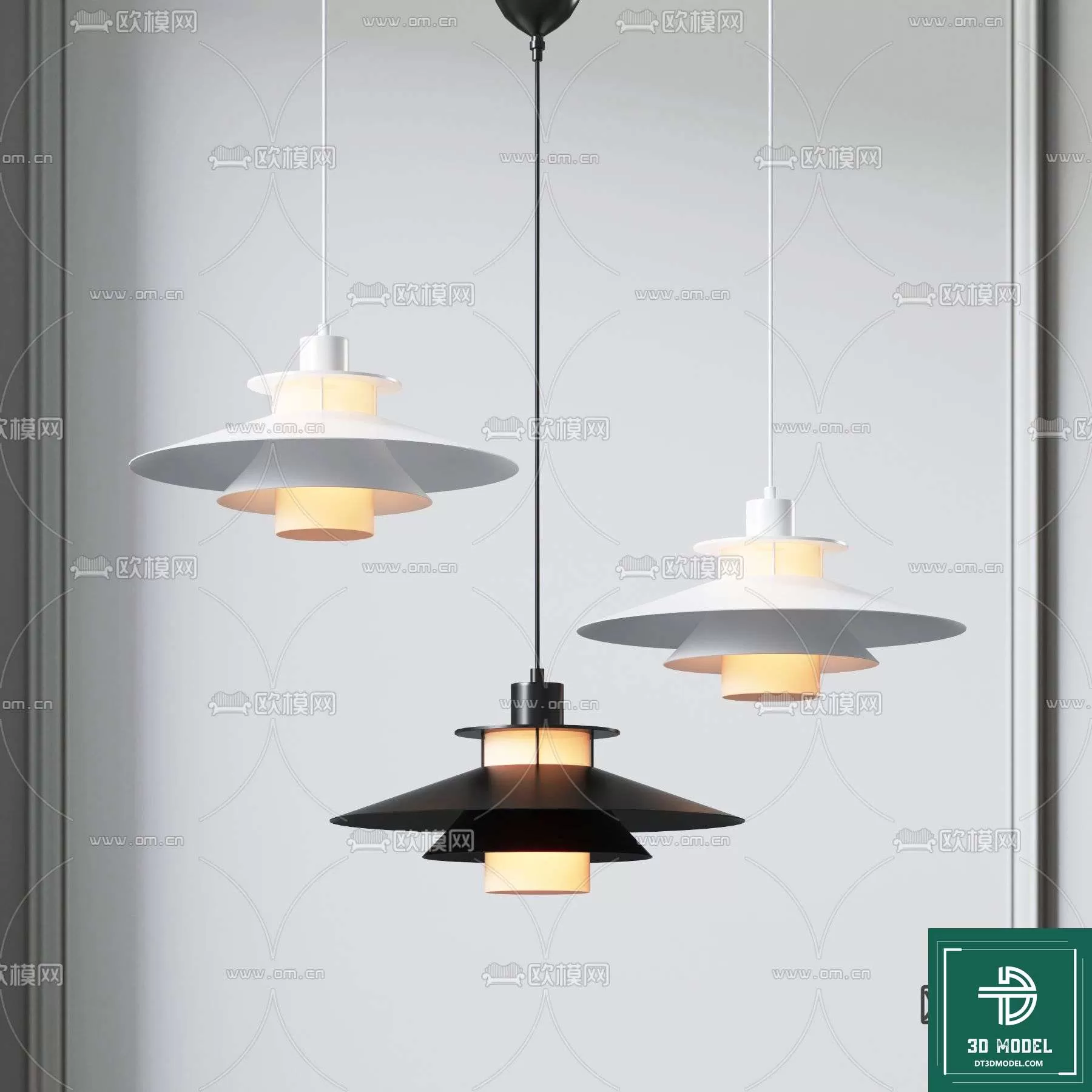 CEILING LIGHT – 3DS MODELS – 016