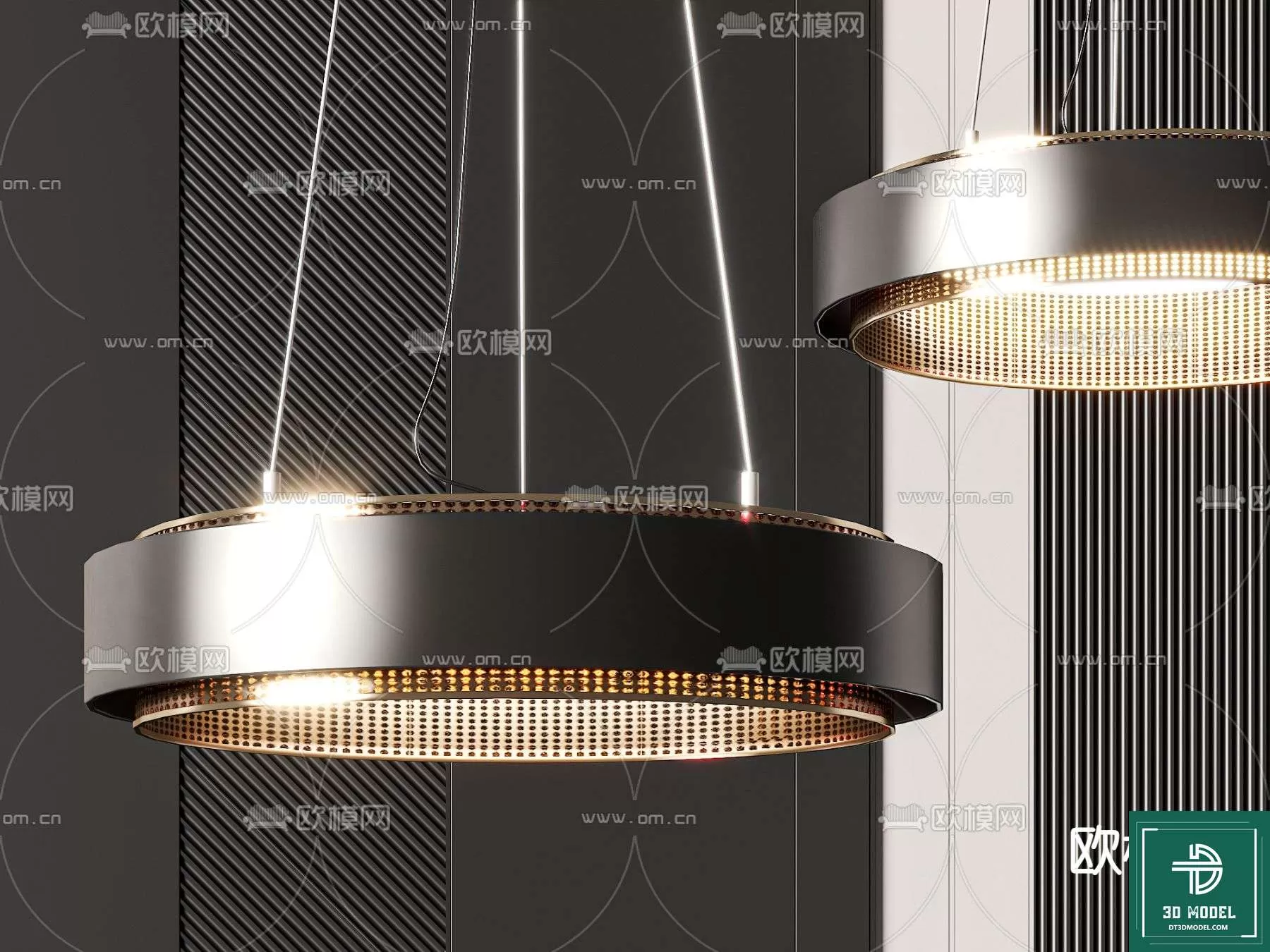 CEILING LIGHT – 3DS MODELS – 019