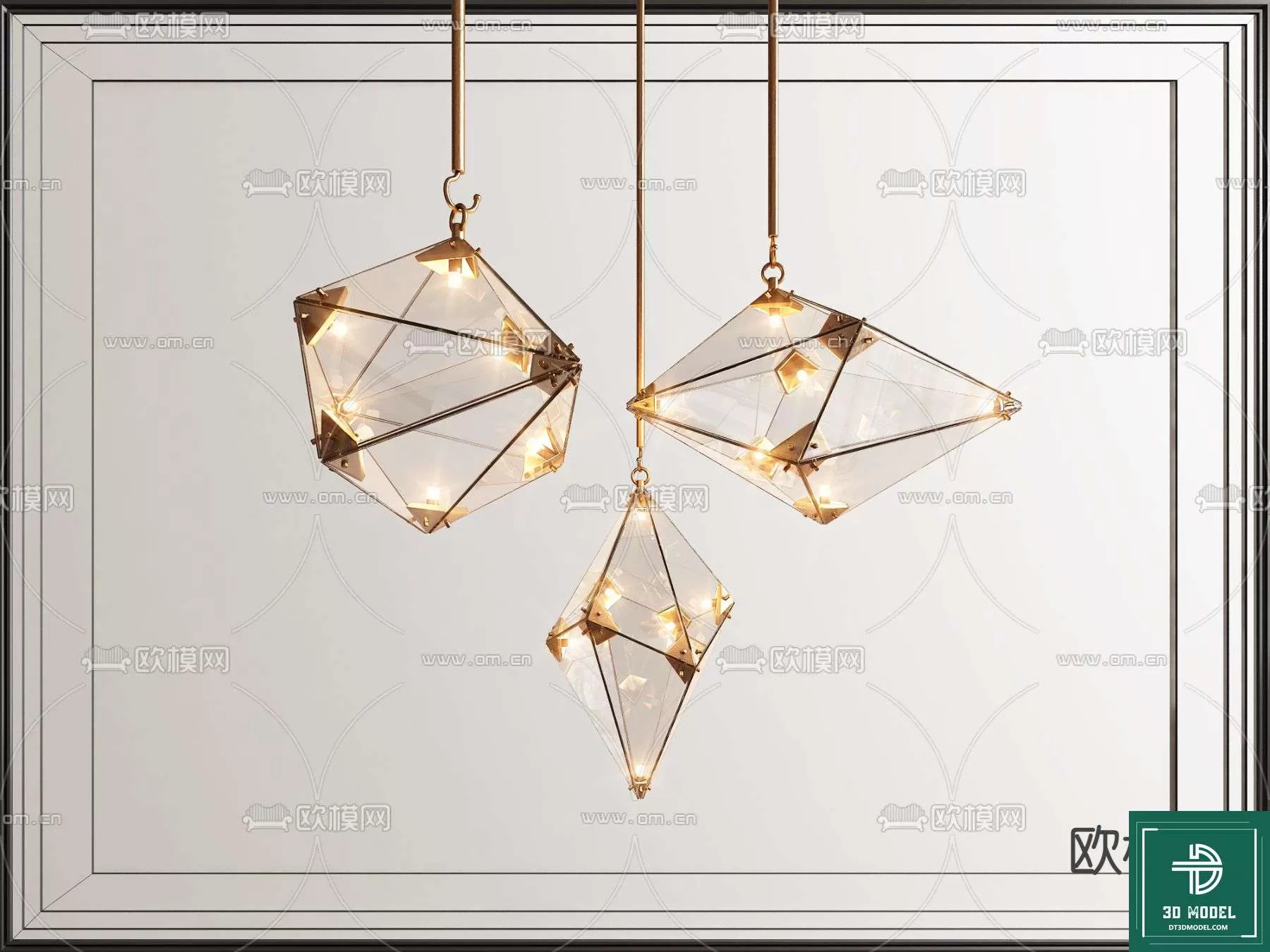 CEILING LIGHT – 3DS MODELS – 020