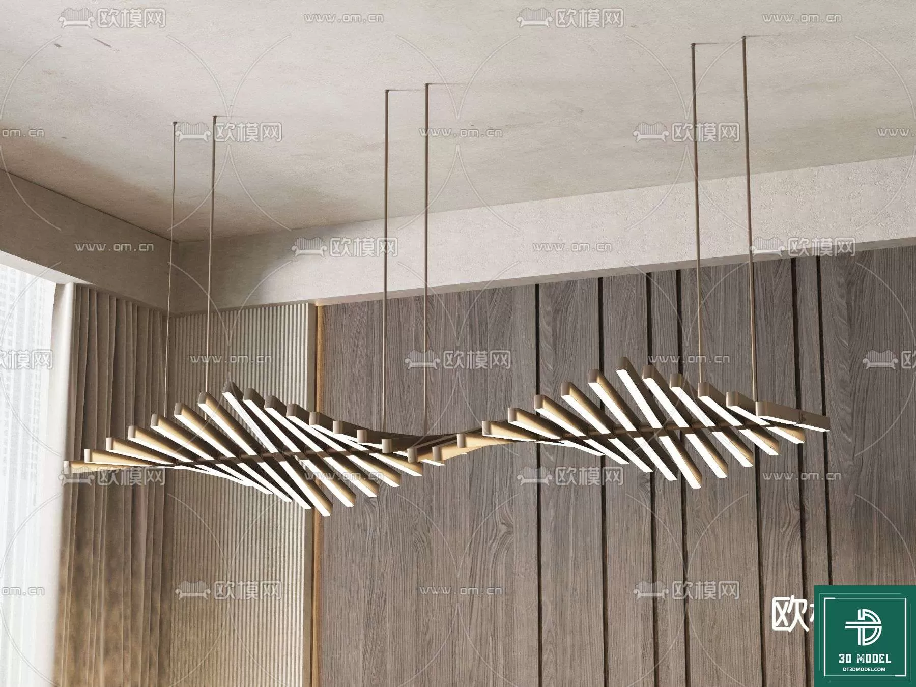 CEILING LIGHT – 3DS MODELS – 027