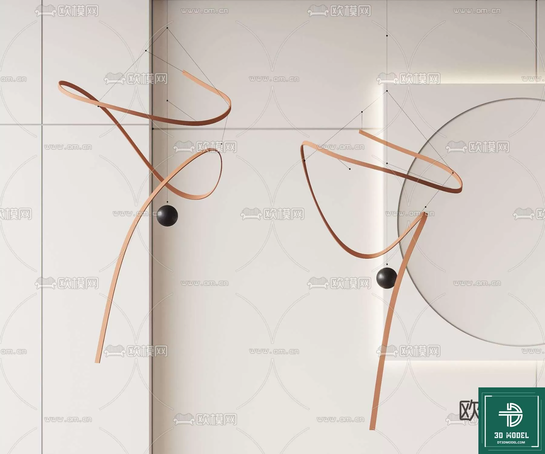 CEILING LIGHT – 3DS MODELS – 030