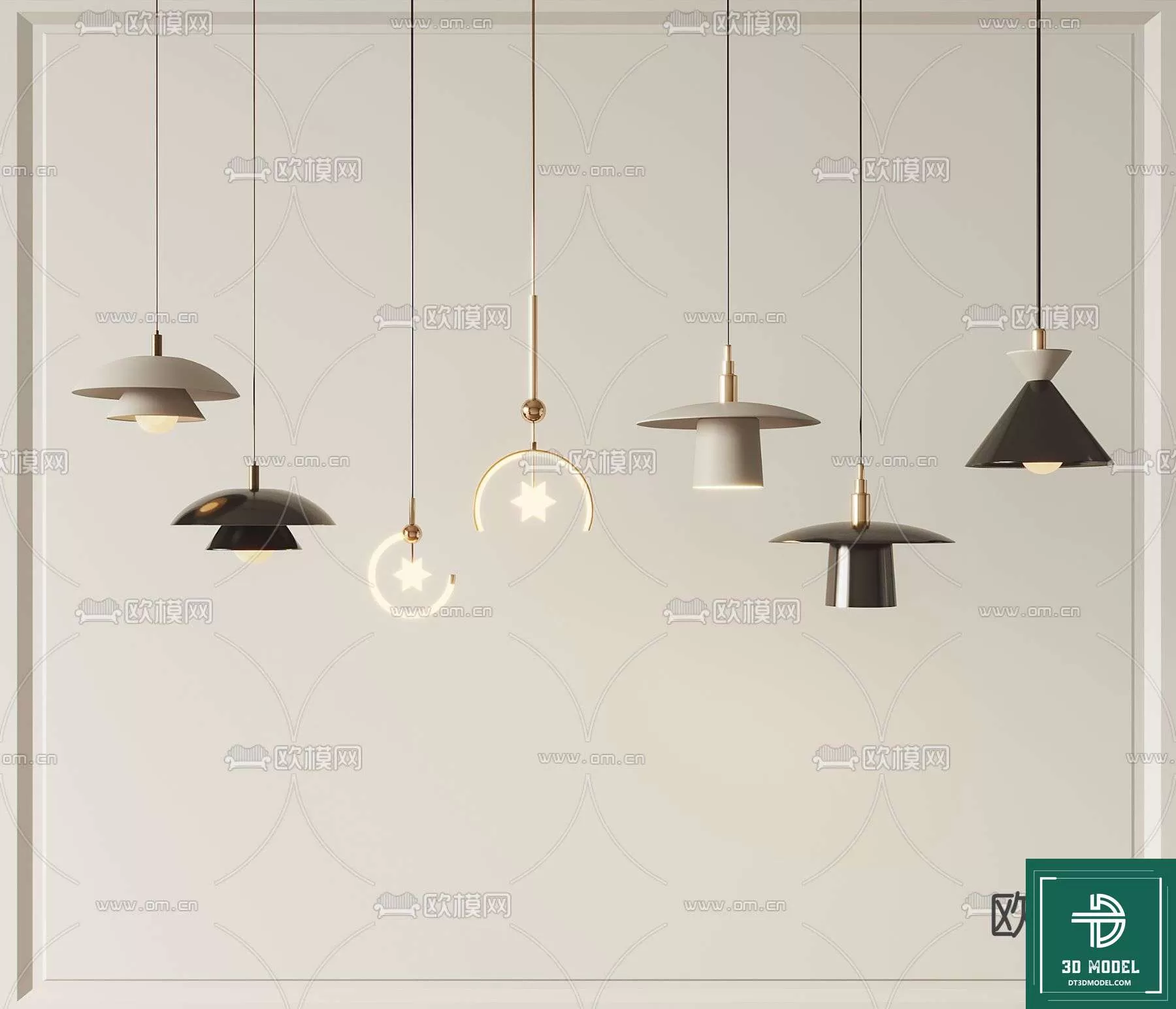 CEILING LIGHT – 3DS MODELS – 039