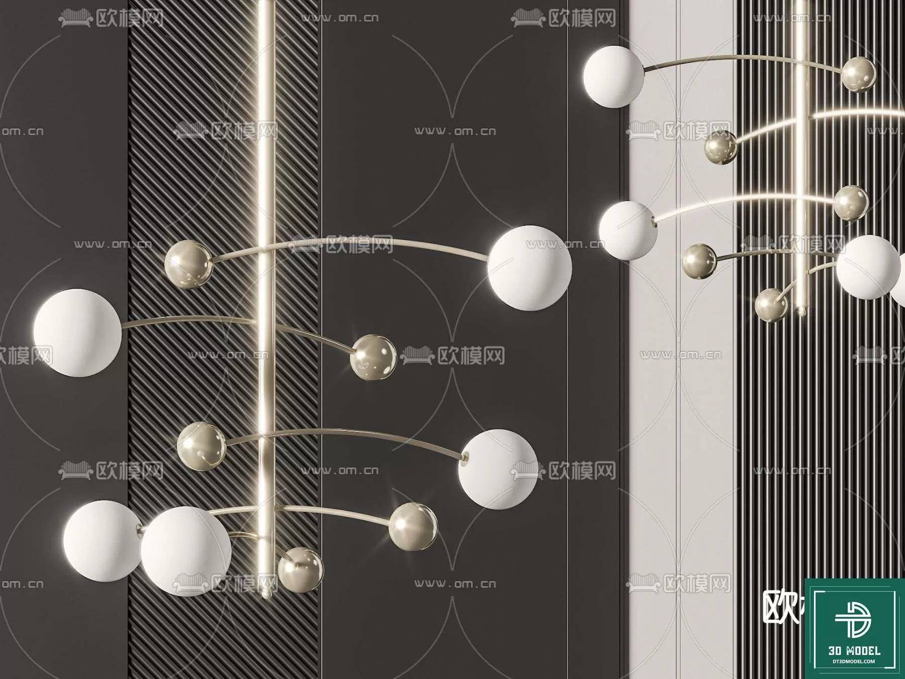 CEILING LIGHT – 3DS MODELS – 041