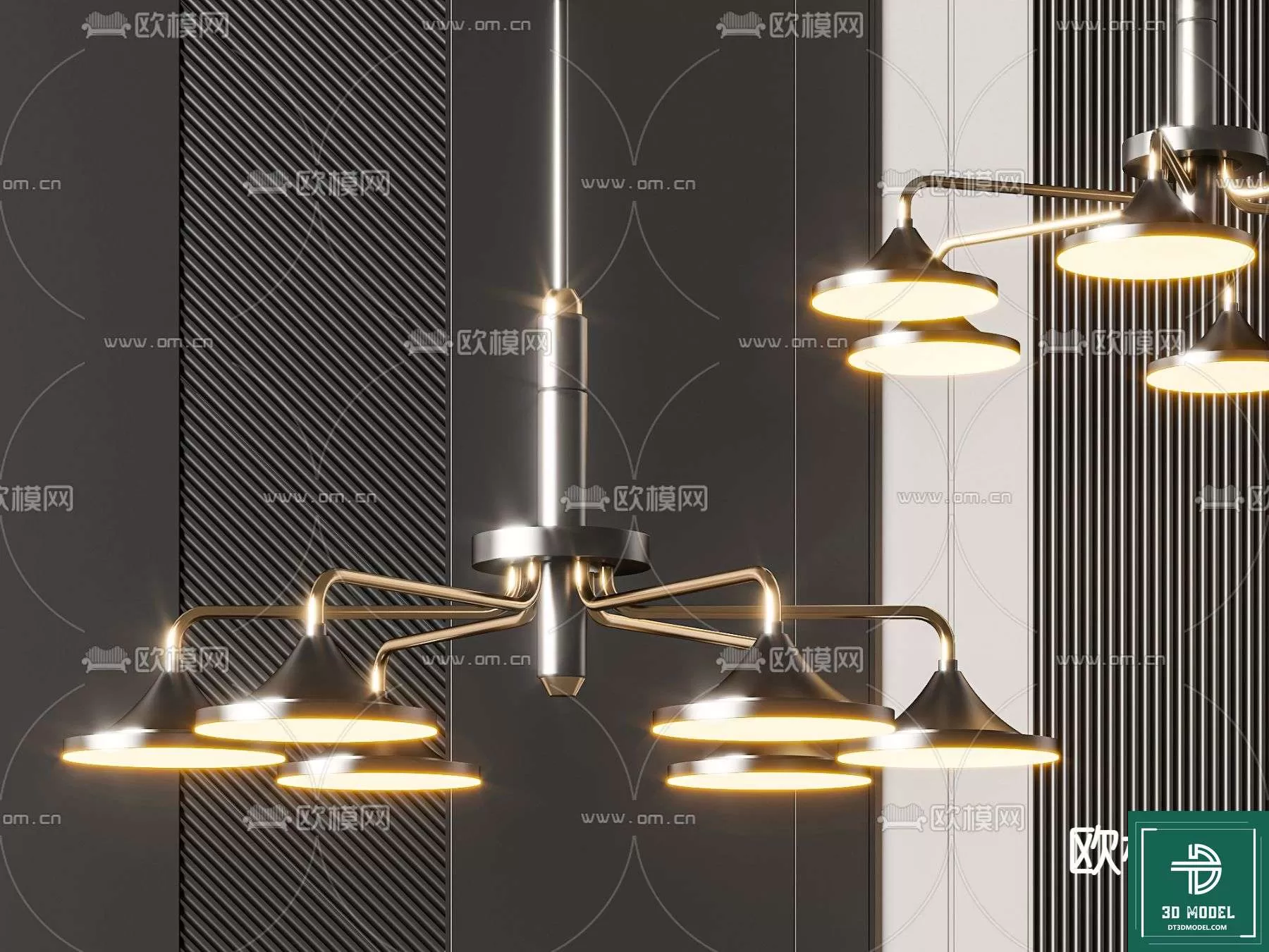 CEILING LIGHT – 3DS MODELS – 042