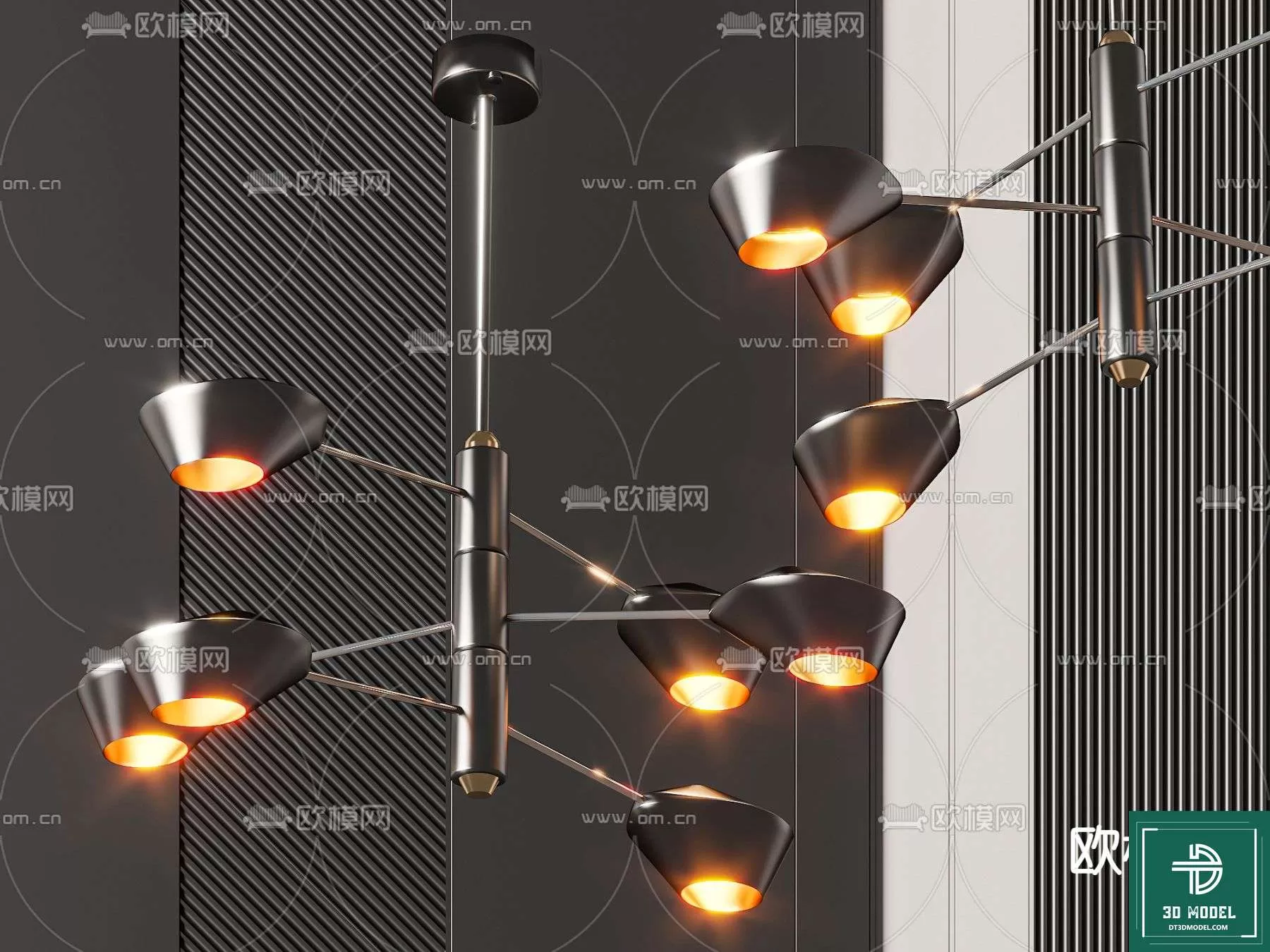 CEILING LIGHT – 3DS MODELS – 043