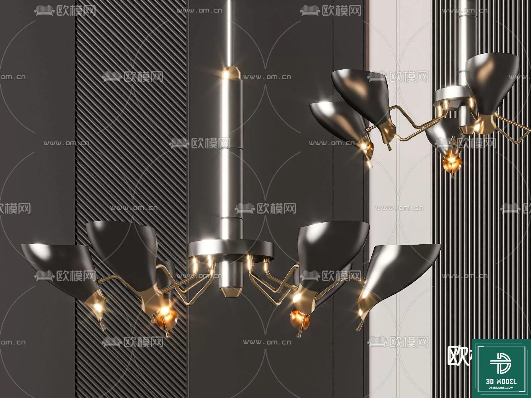 CEILING LIGHT – 3DS MODELS – 044