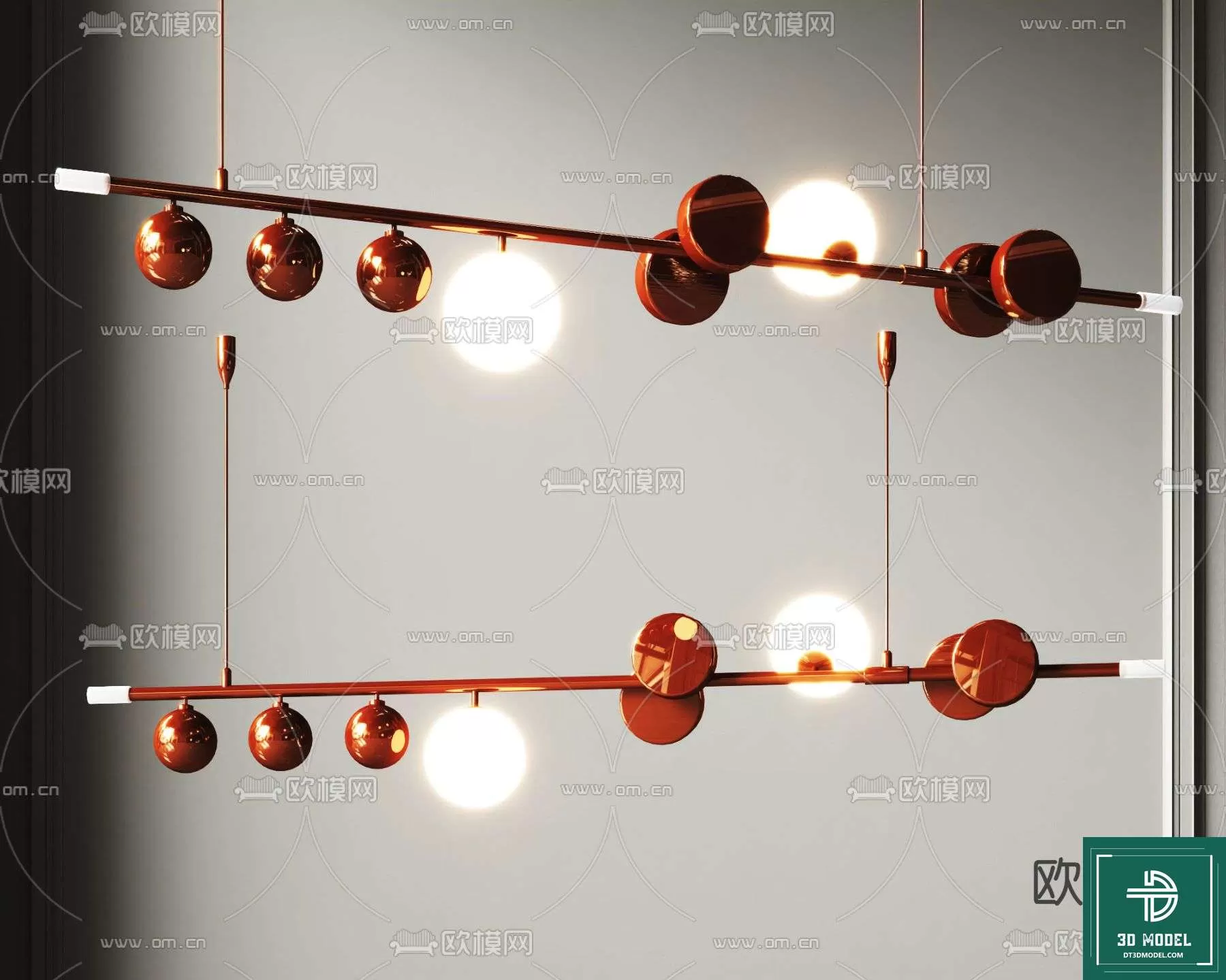 CEILING LIGHT – 3DS MODELS – 050